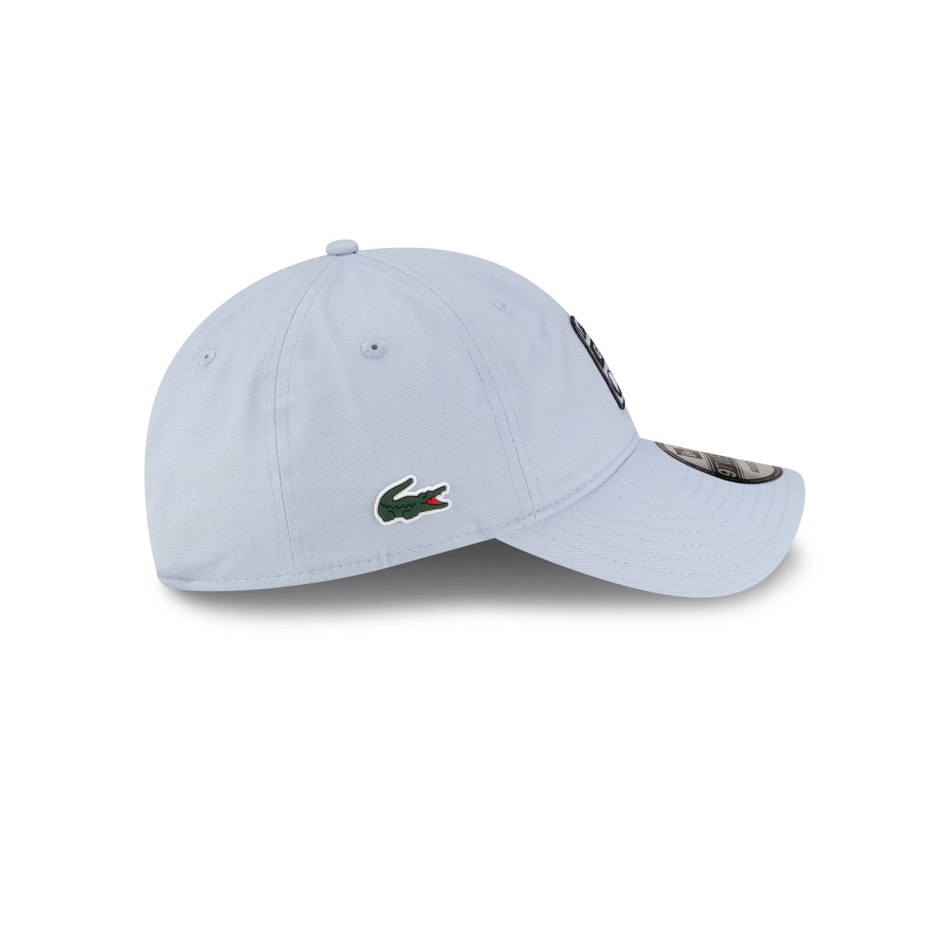 New Era Cap X Lacoste Ball Light Blue 9Twenty Adjustable Hat - Image 4