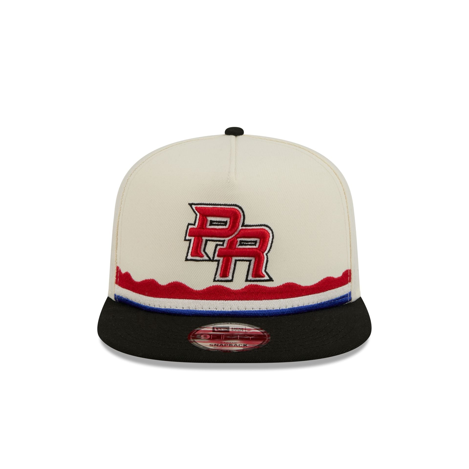 Alternative view of Puerto Rico JíBara Red 9Fifty A-Frame Snapback Hat