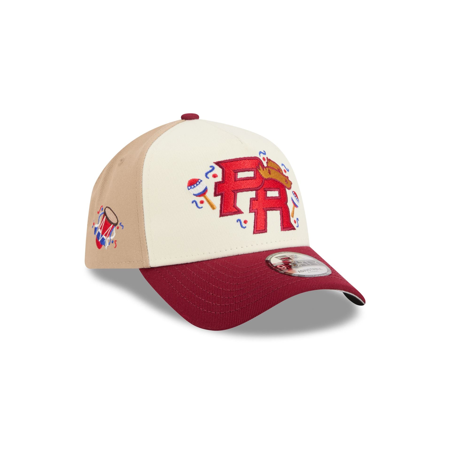 Puerto Rico JíBaro Music 9Forty A-Frame Snapback Hat