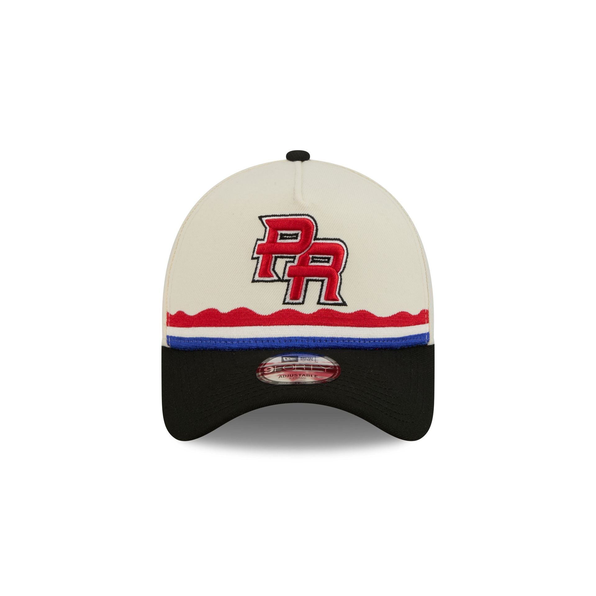 Alternative view of Puerto Rico JíBara Red 9Forty A-Frame Snapback Hat