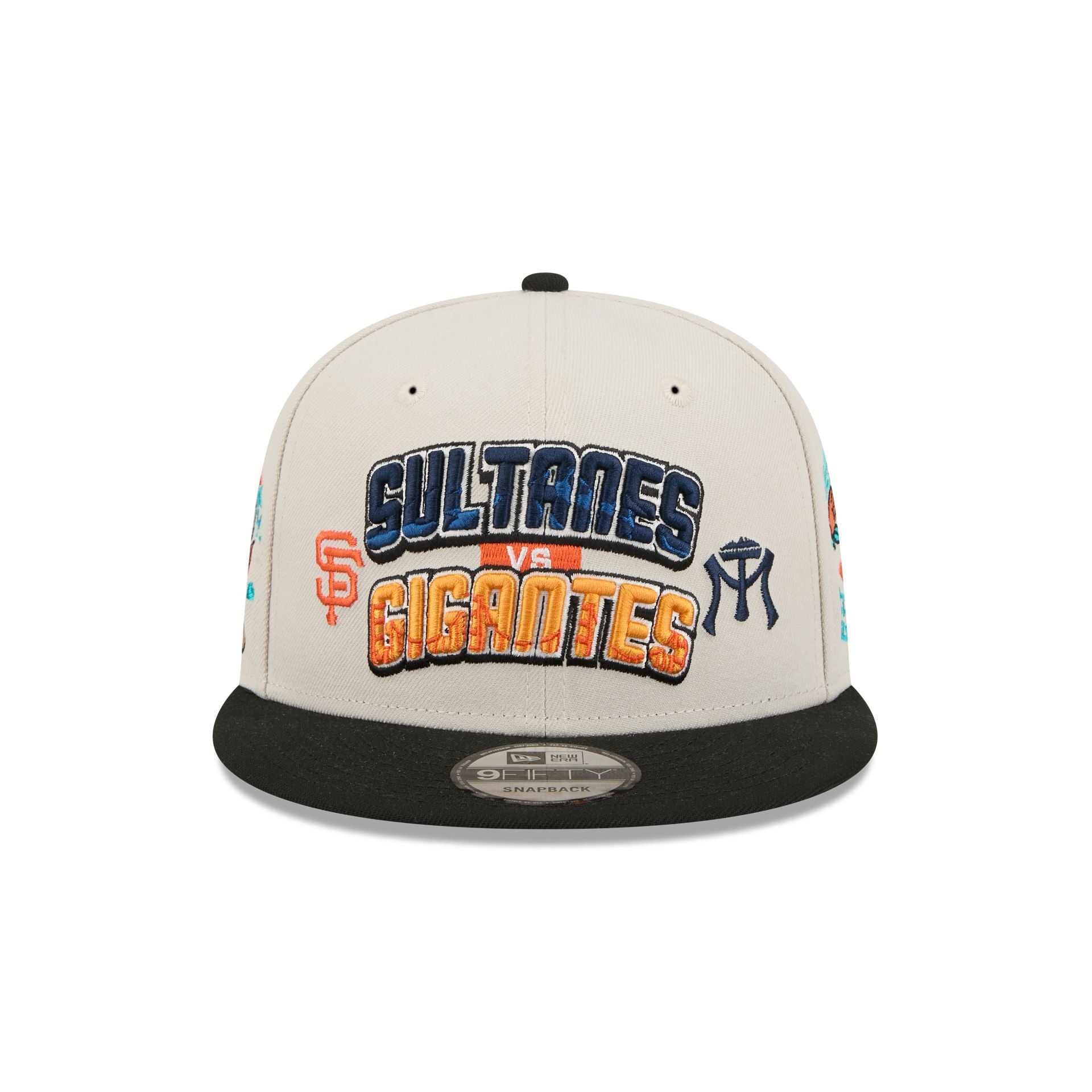 Alternative view of Sultanes De Monterrey Vs San Francisco Giants Wordmark 9Fifty Snapback Hat