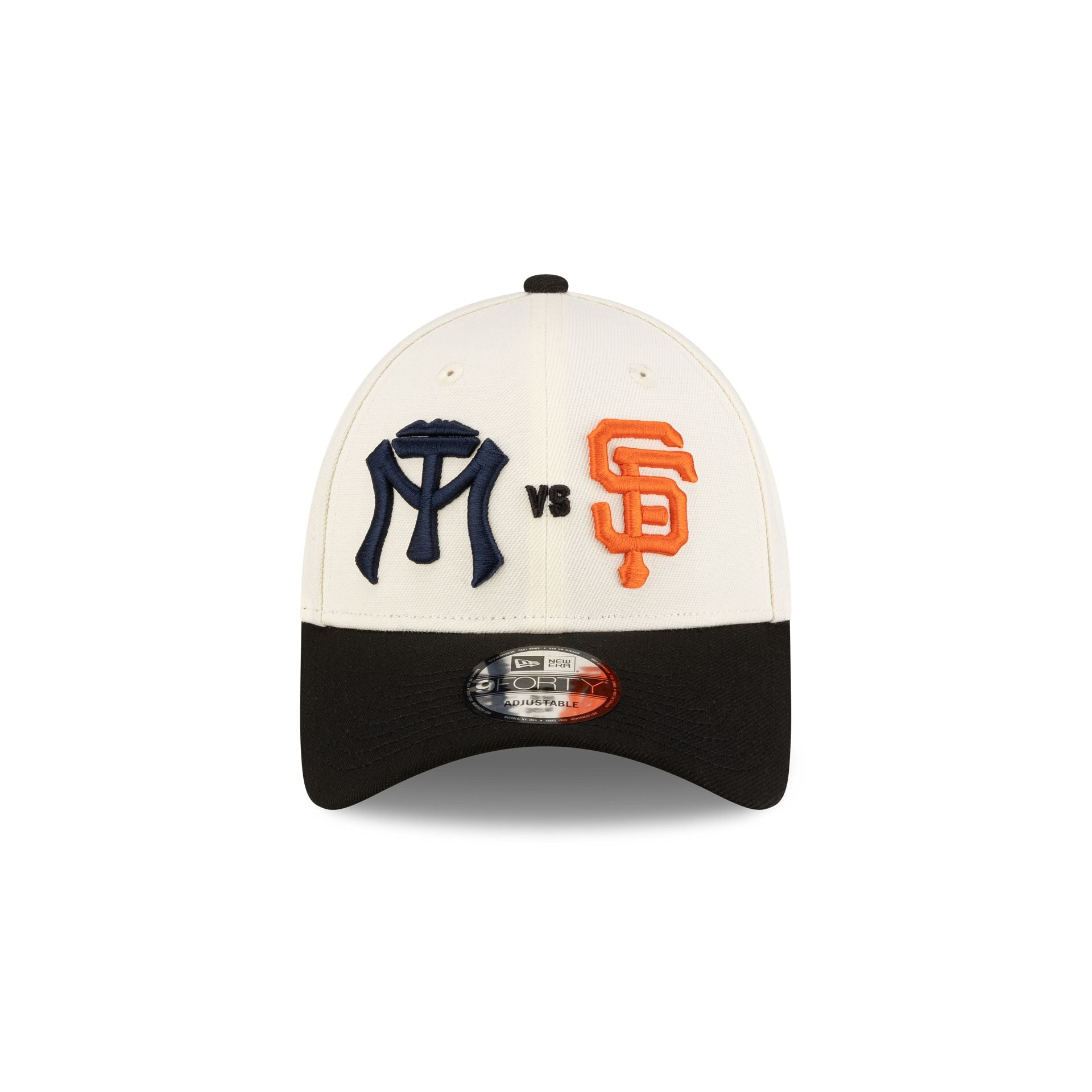 Alternative view of Sultanes De Monterrey Vs San Francisco Giants Chrome 9Forty A-Frame Snapback Hat