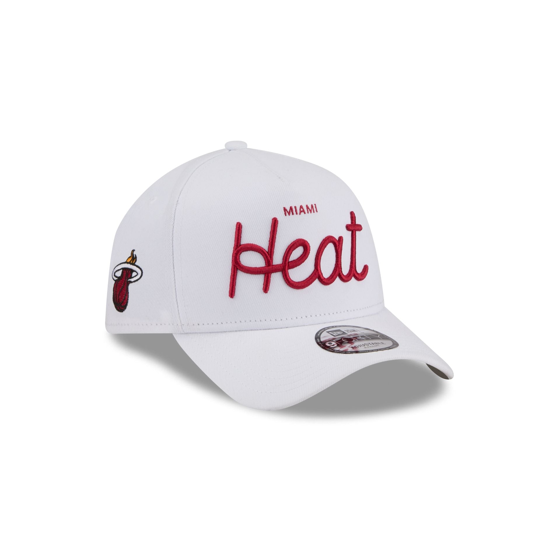 Malbon X Miami Heat 9Forty A-Frame Snapback Hat