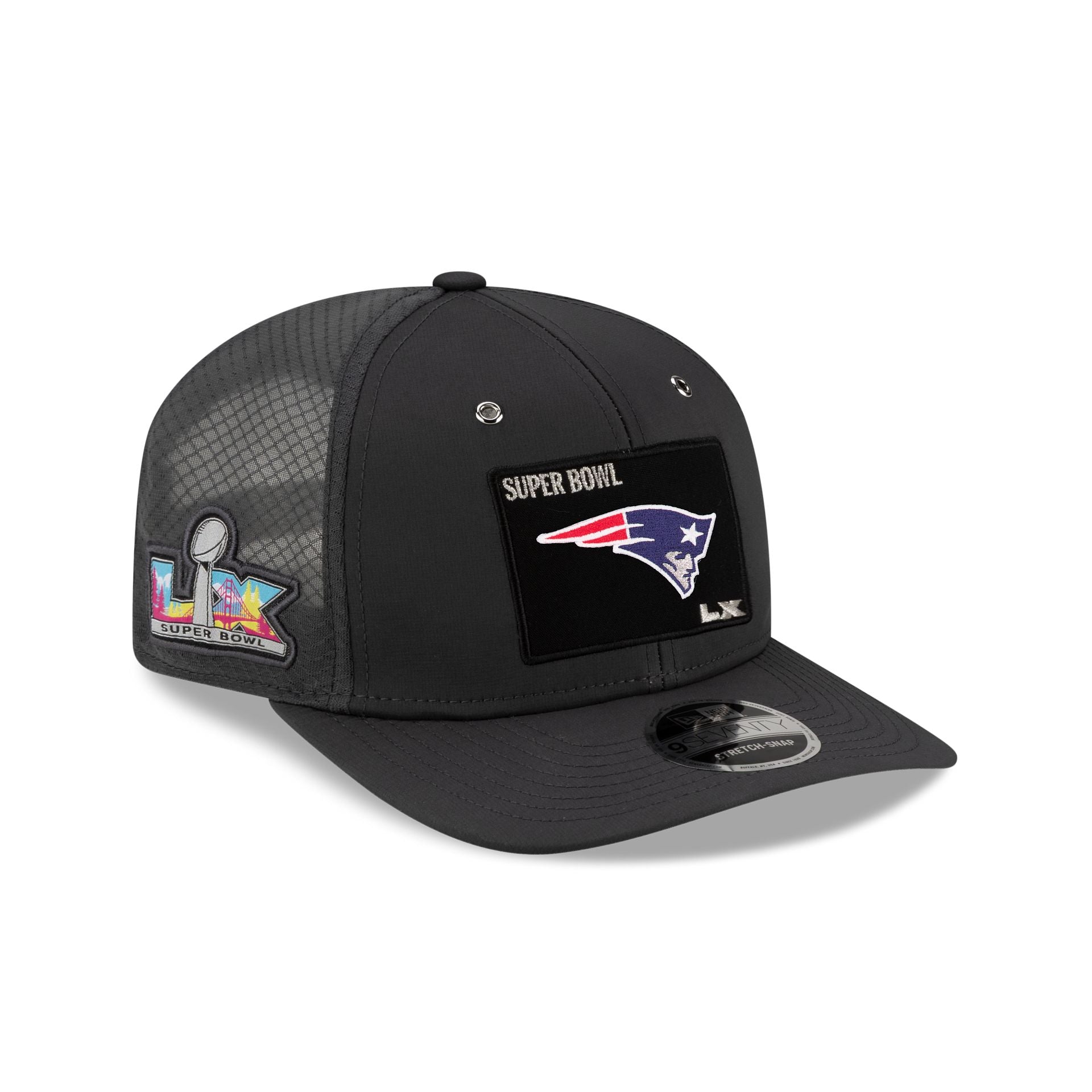 New England Patriots Super Bowl Lx Sideline 9Seventy Trucker Hat