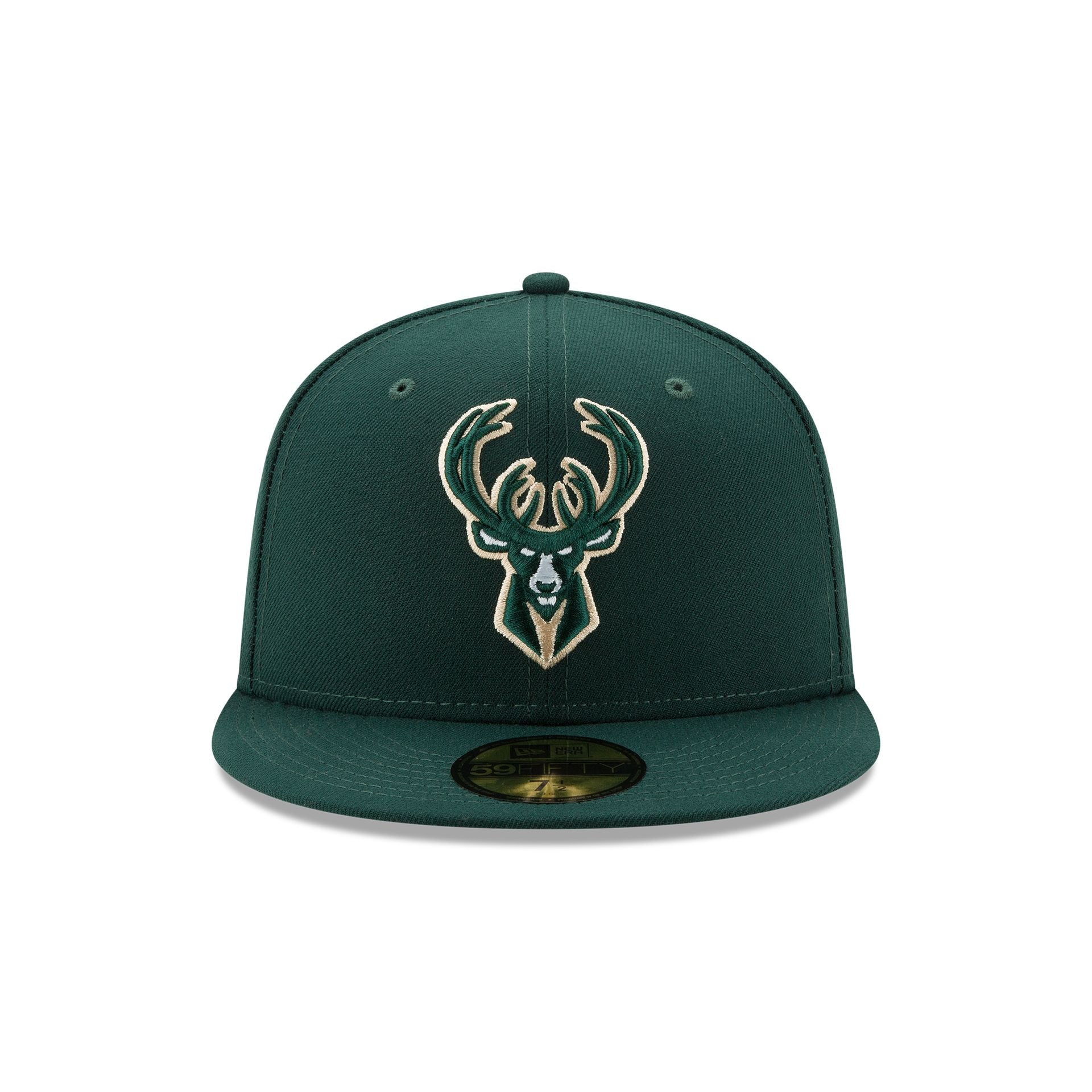 Alternative view of Milwaukee Bucks Team Color 59Fifty Fitted Hat