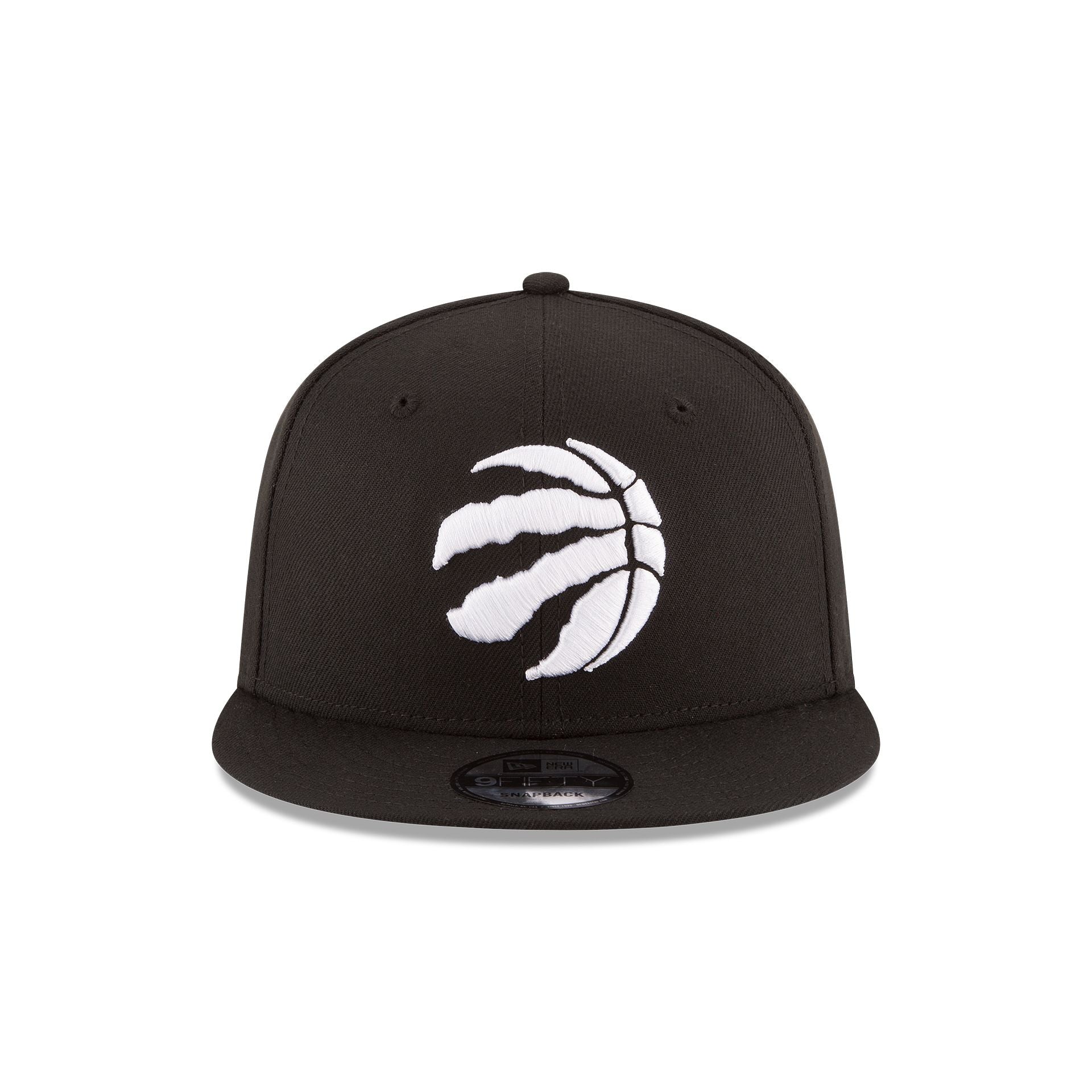 Alternative view of Toronto Raptors Basic Black & White 9Fifty Snapback Hat