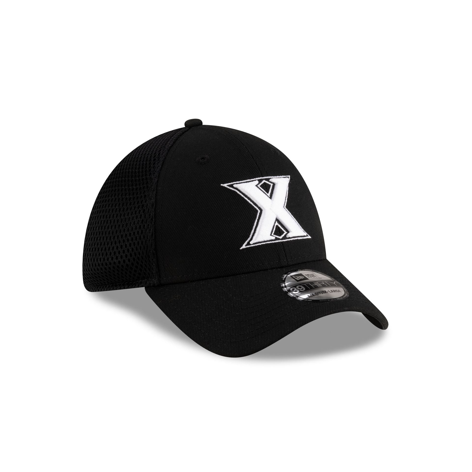Xavier Musketeers Black 39Thirty Stretch Fit Hat