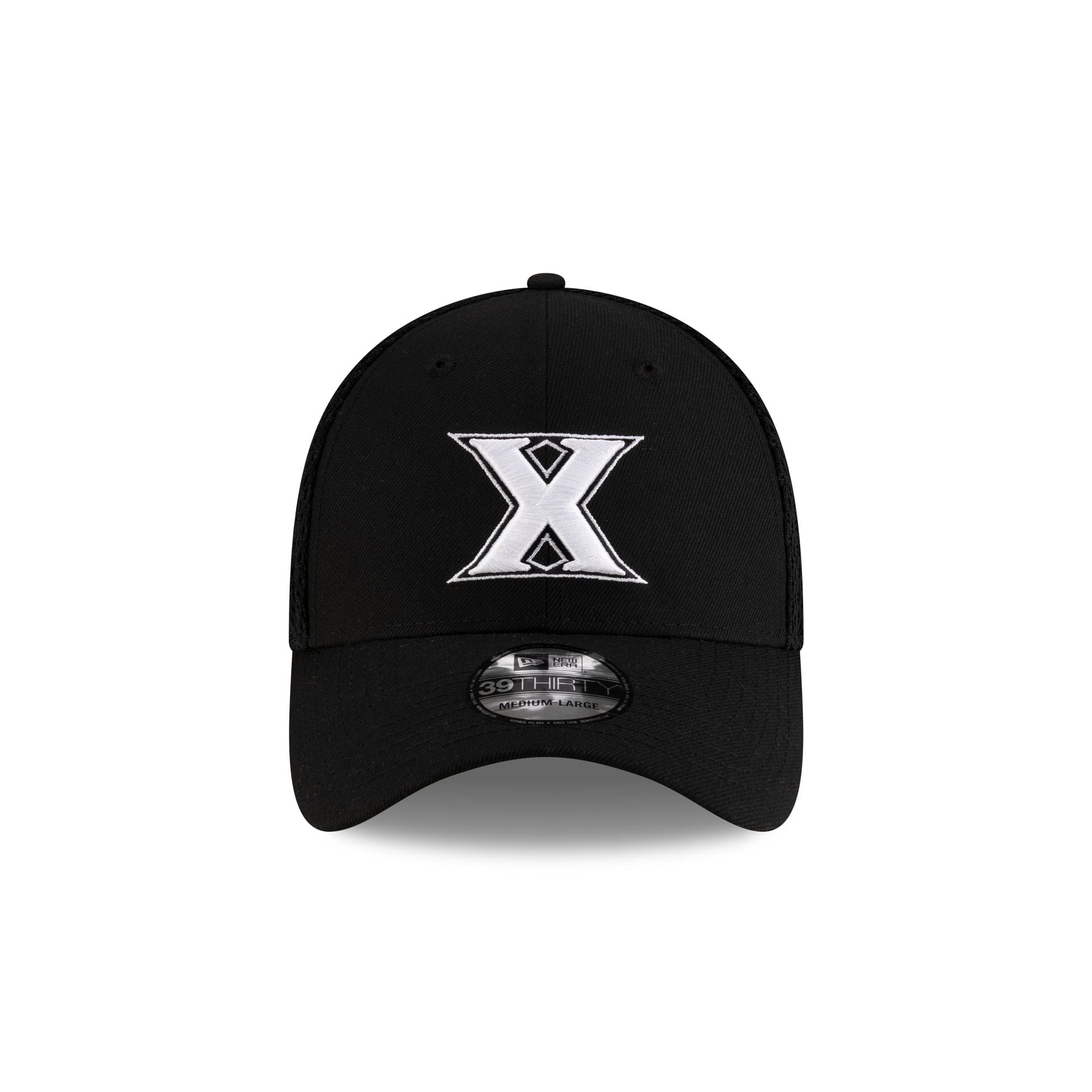 Alternative view of Xavier Musketeers Black 39Thirty Stretch Fit Hat