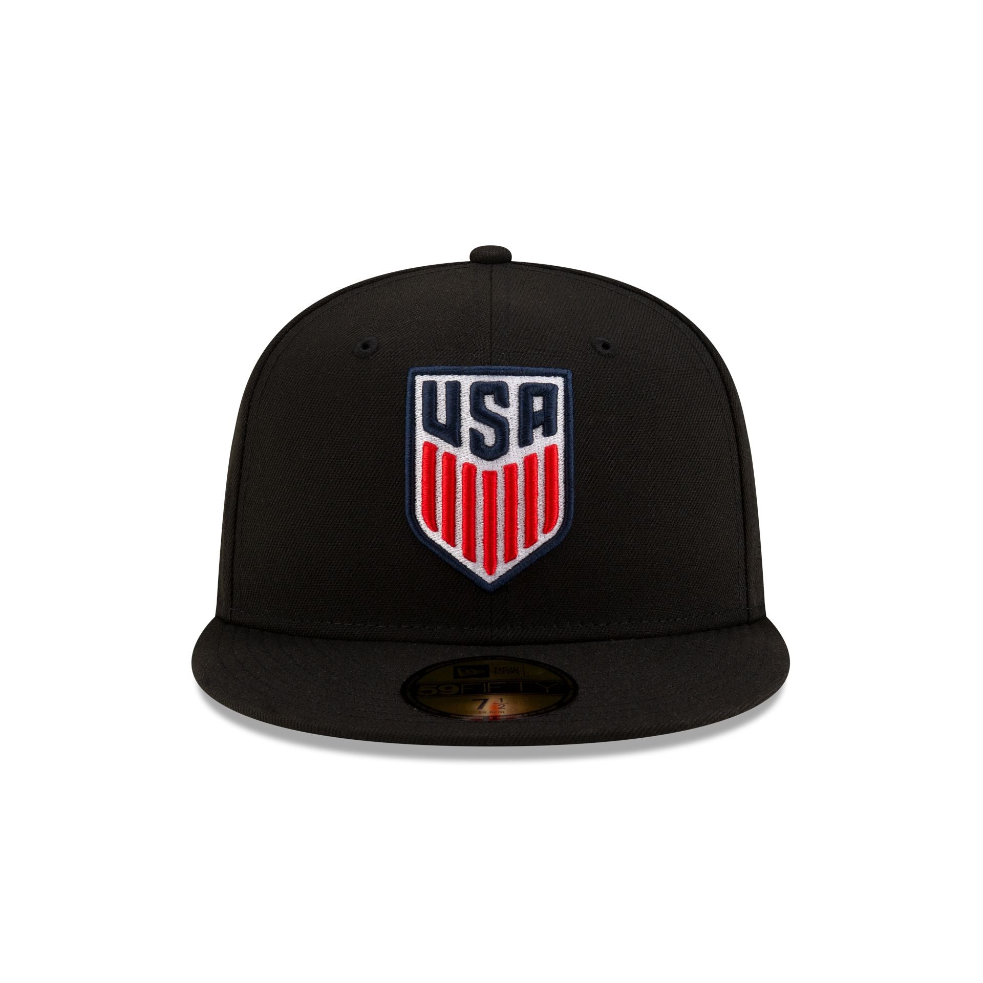 Alternative view of U.S. Soccer Men's National Team Black 59Fifty Fitted Hat