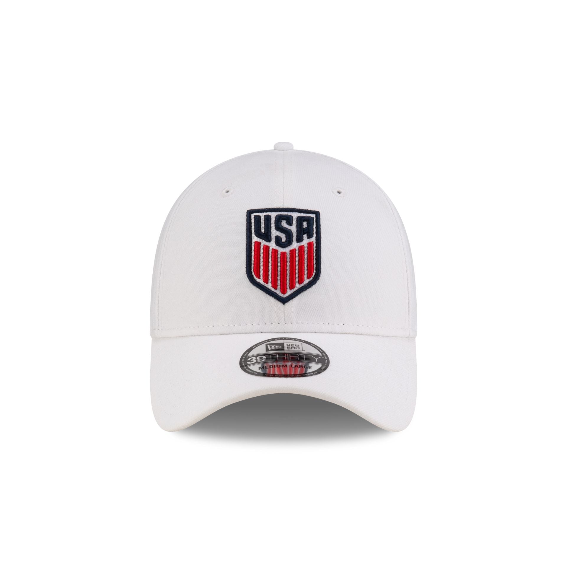 Alternative view of U.S. Soccer Men's National Team White 39Thirty Stretch Fit Hat