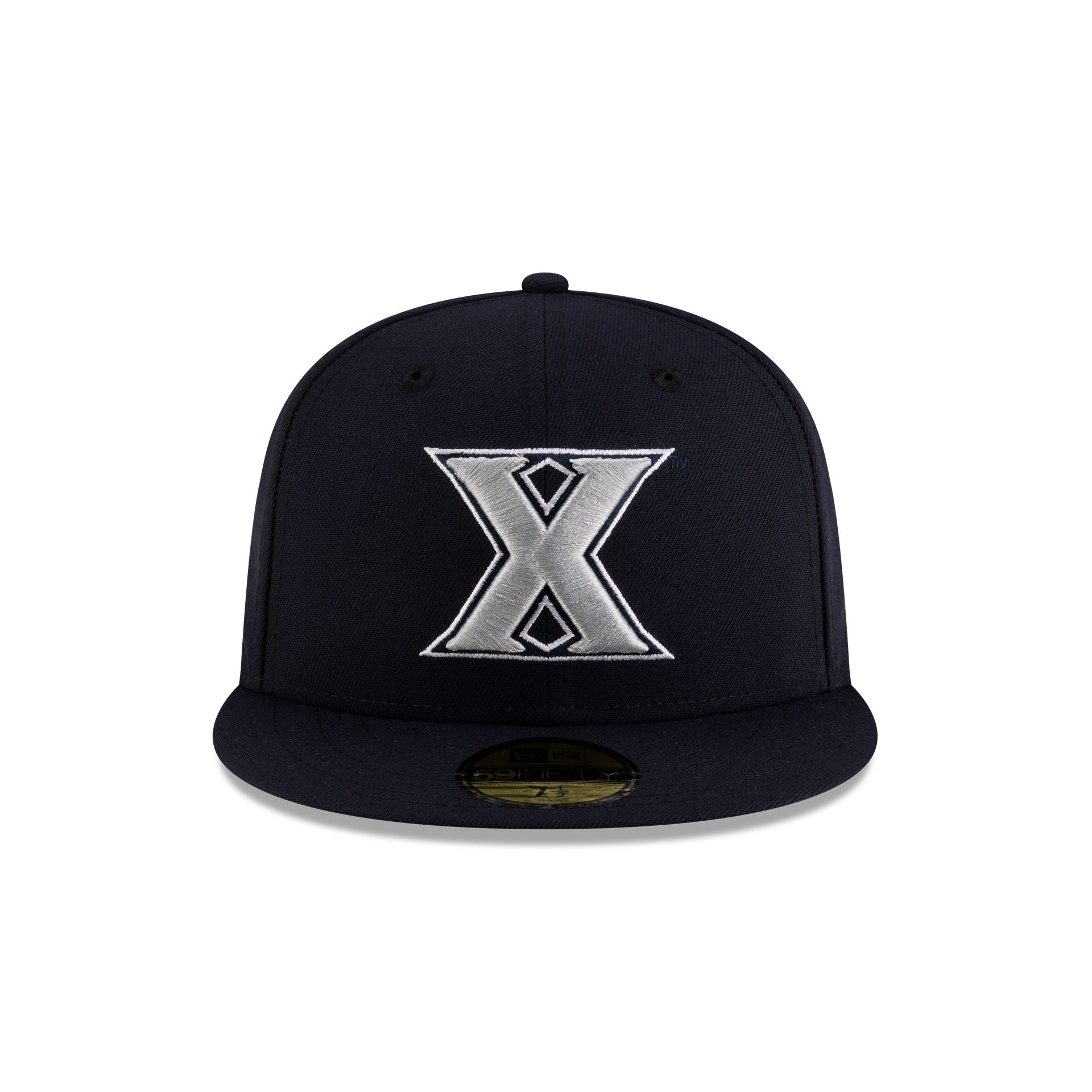 Alternative view of Xavier Musketeers Navy 59Fifty Fitted Hat