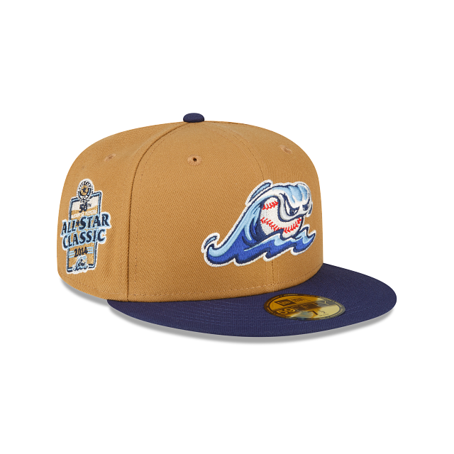 West Michigan Whitecaps Wheat 59Fifty Fitted Hat