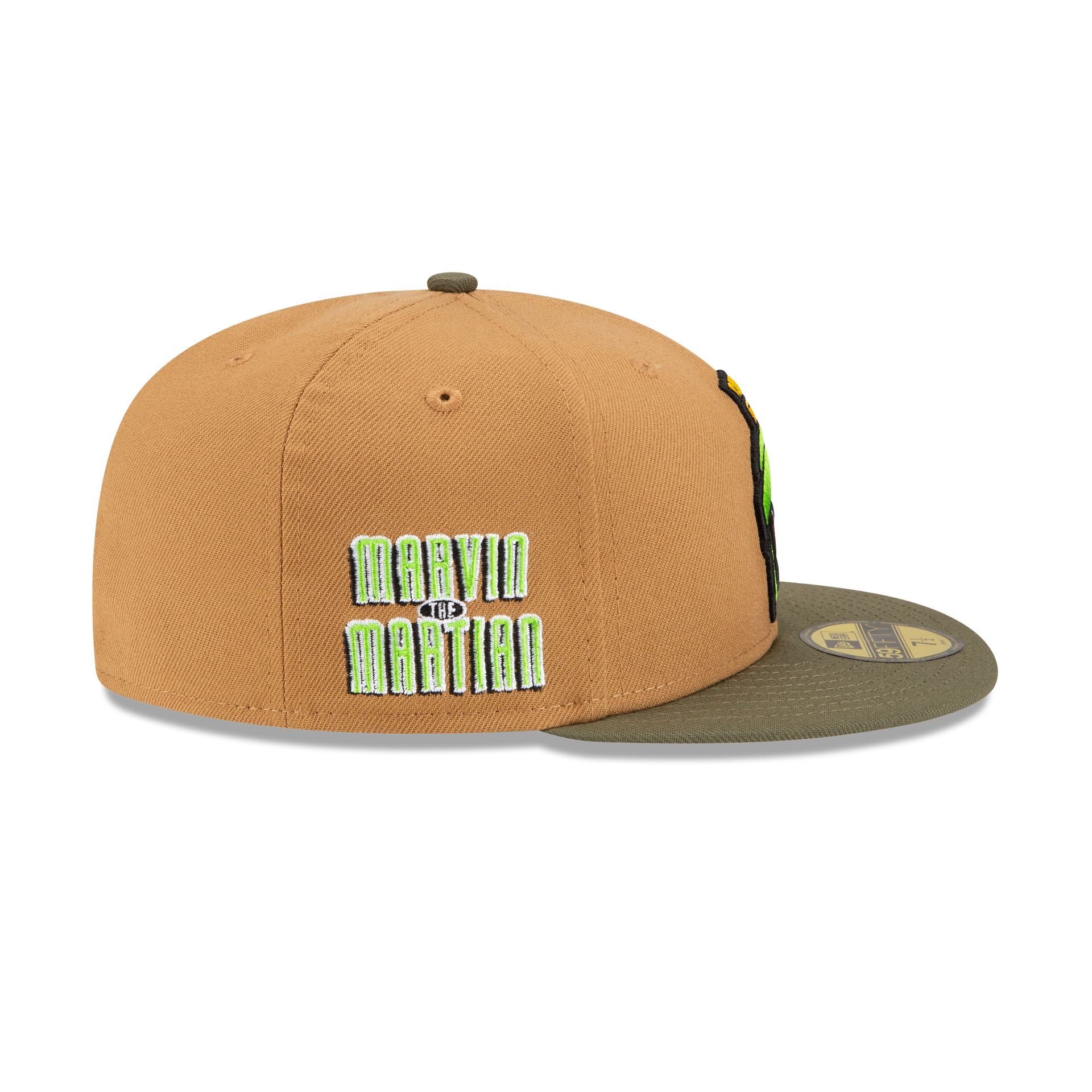 Looney Tunes Marvin The Martian Brown 59Fifty Fitted Hat - Image 4