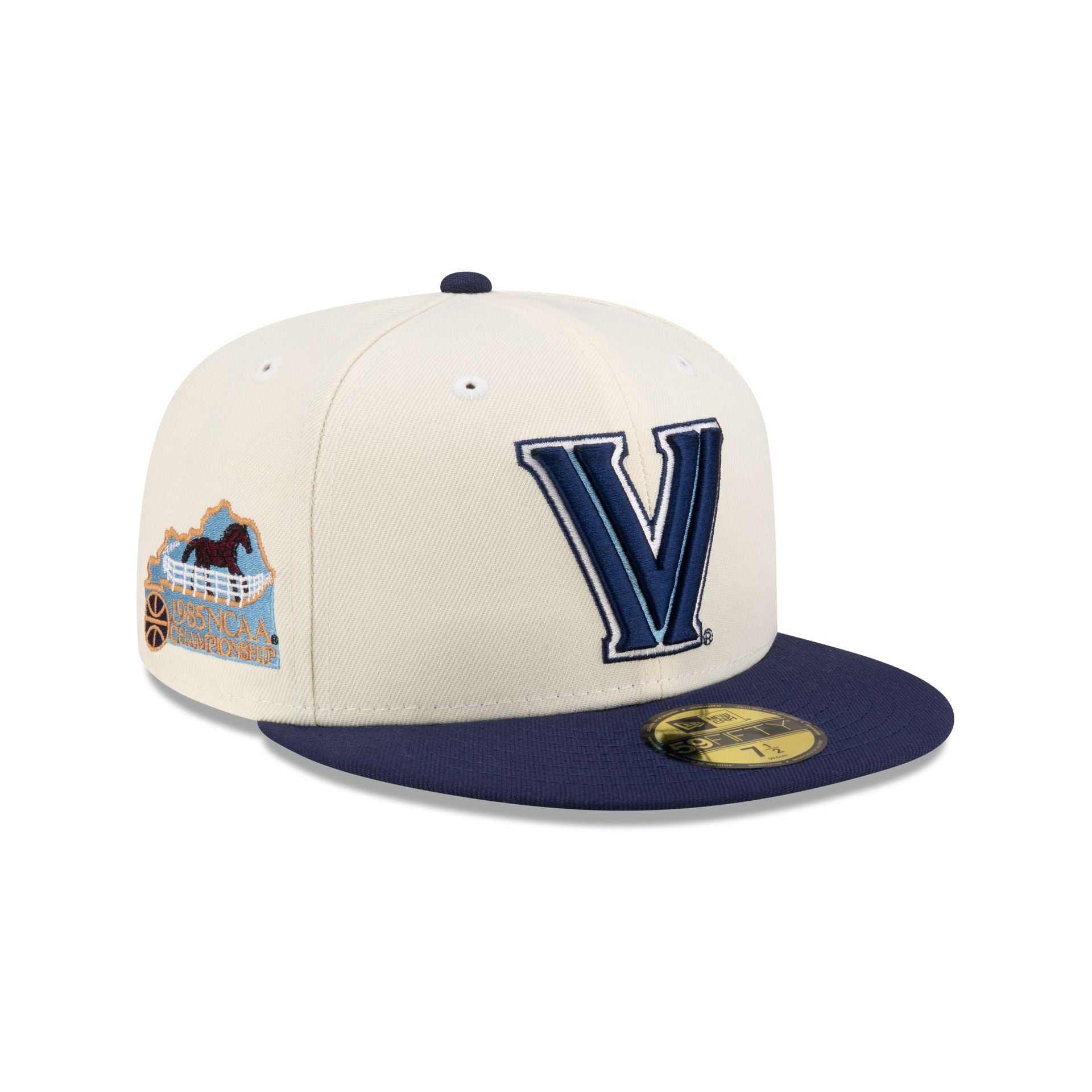 Villanova Wildcats White 59Fifty Fitted Hat