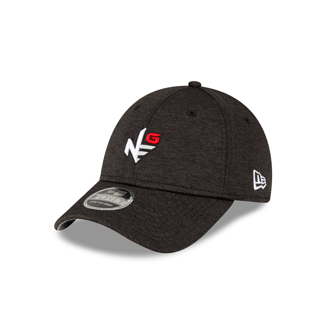 New Era Golf Black 9Forty Stretch-Snap Hat