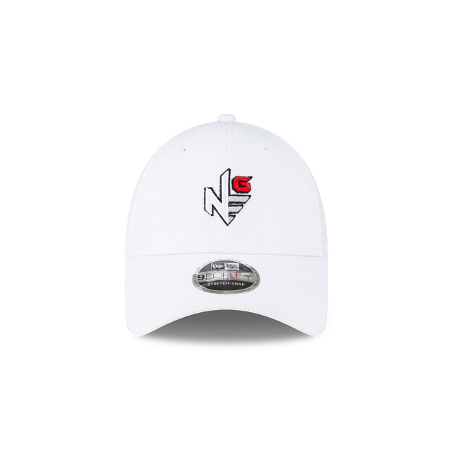 Alternative view of New Era Golf White 9Forty Stretch-Snap Hat