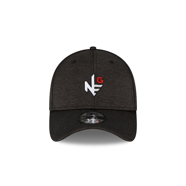Alternative view of New Era Golf Black 39Thirty Stretch Fit Hat
