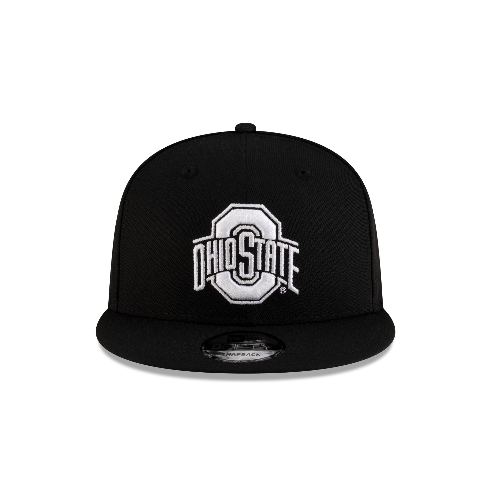 Alternative view of Ohio State Buckeyes Black & White 9Fifty Snapback Hat