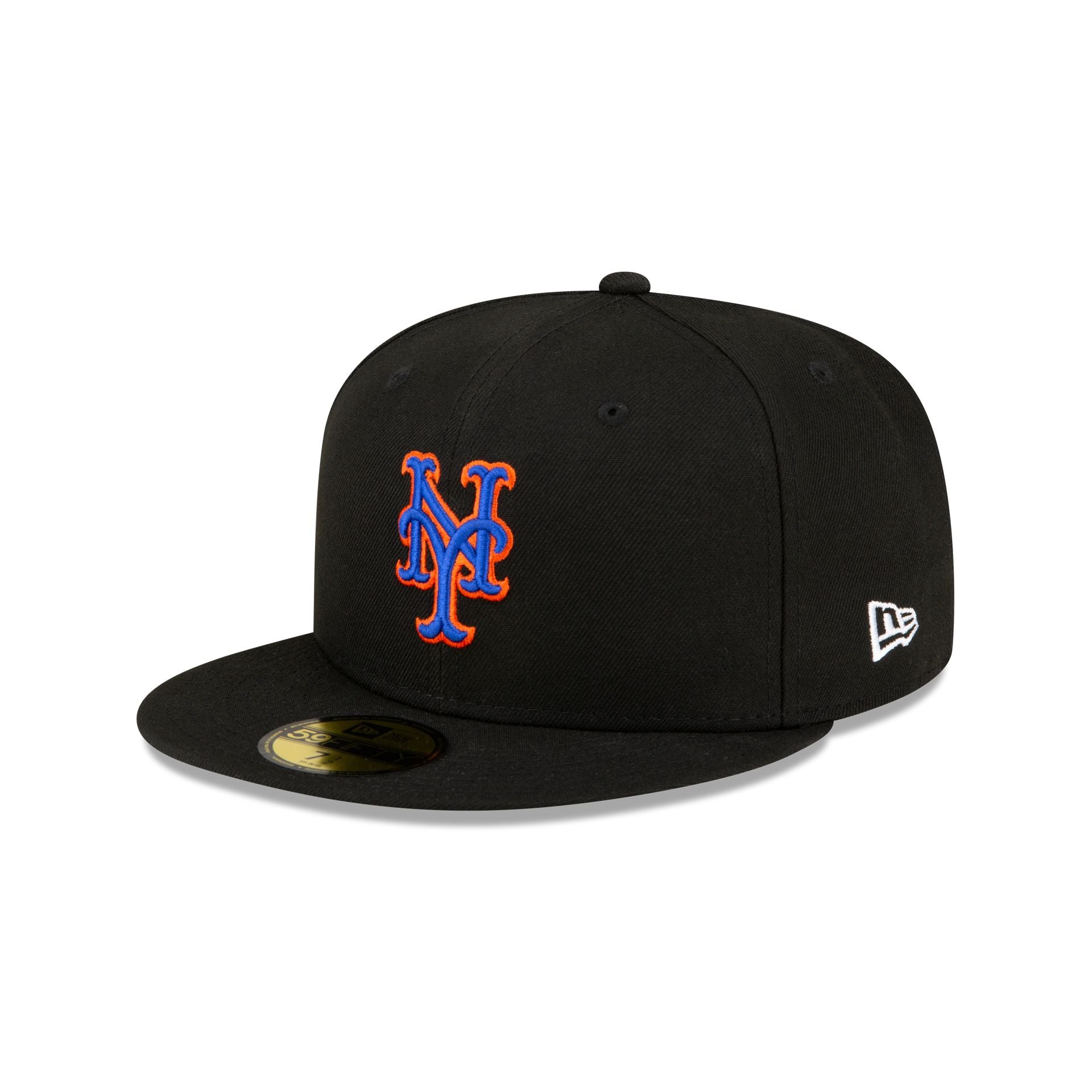 New York Mets Authentic Collection Alt Black 59Fifty Fitted Hat