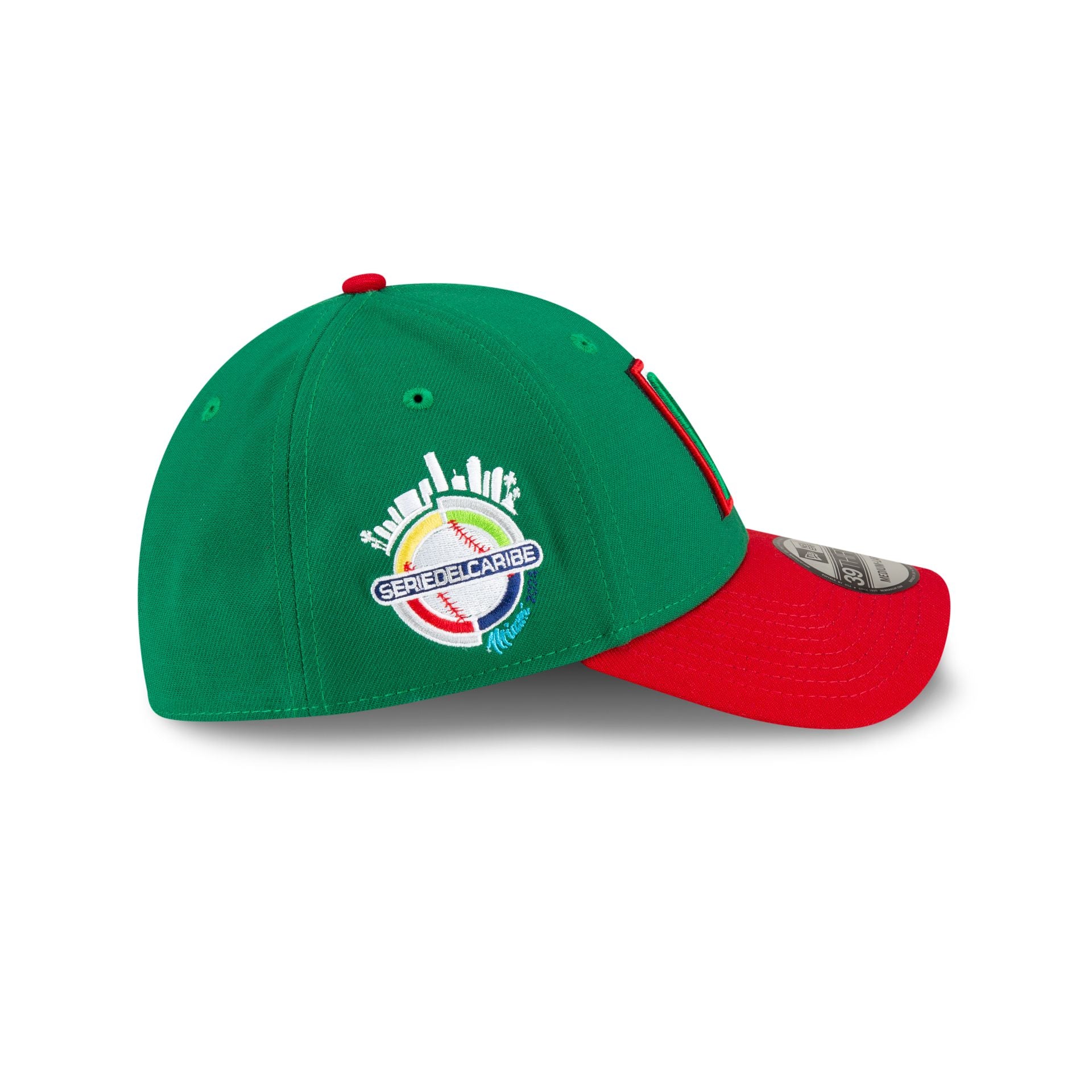 Mexico Caribbean Series Home Green 39Thirty Stretch Fit Hat - Image 4