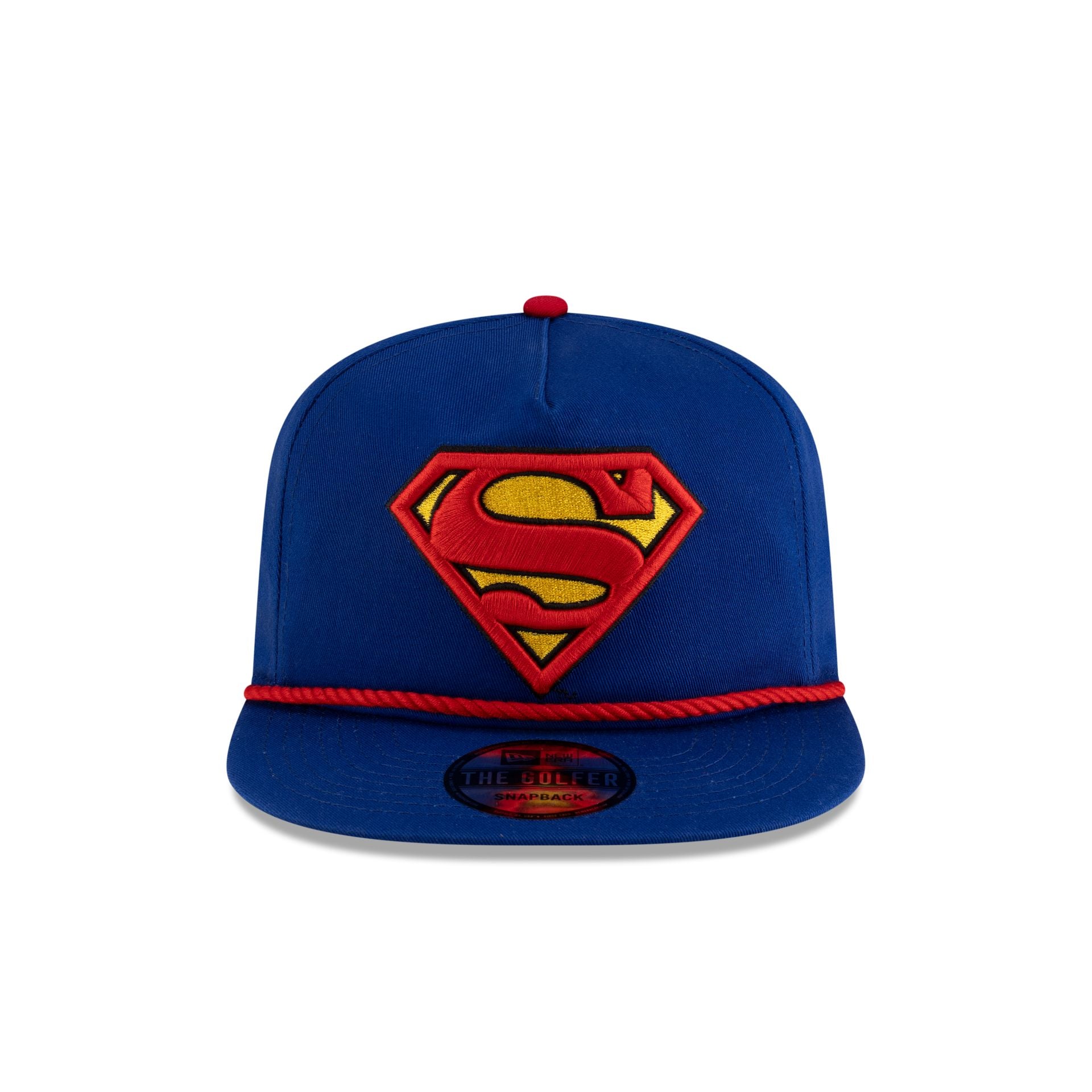 Alternative view of Superman Royal Blue Golfer Hat