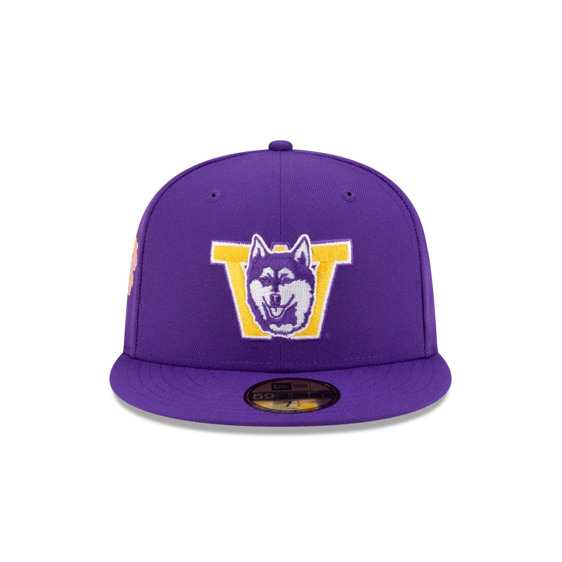 Alternative view of Washington Huskies Purple Blossom 59Fifty Fitted Hat