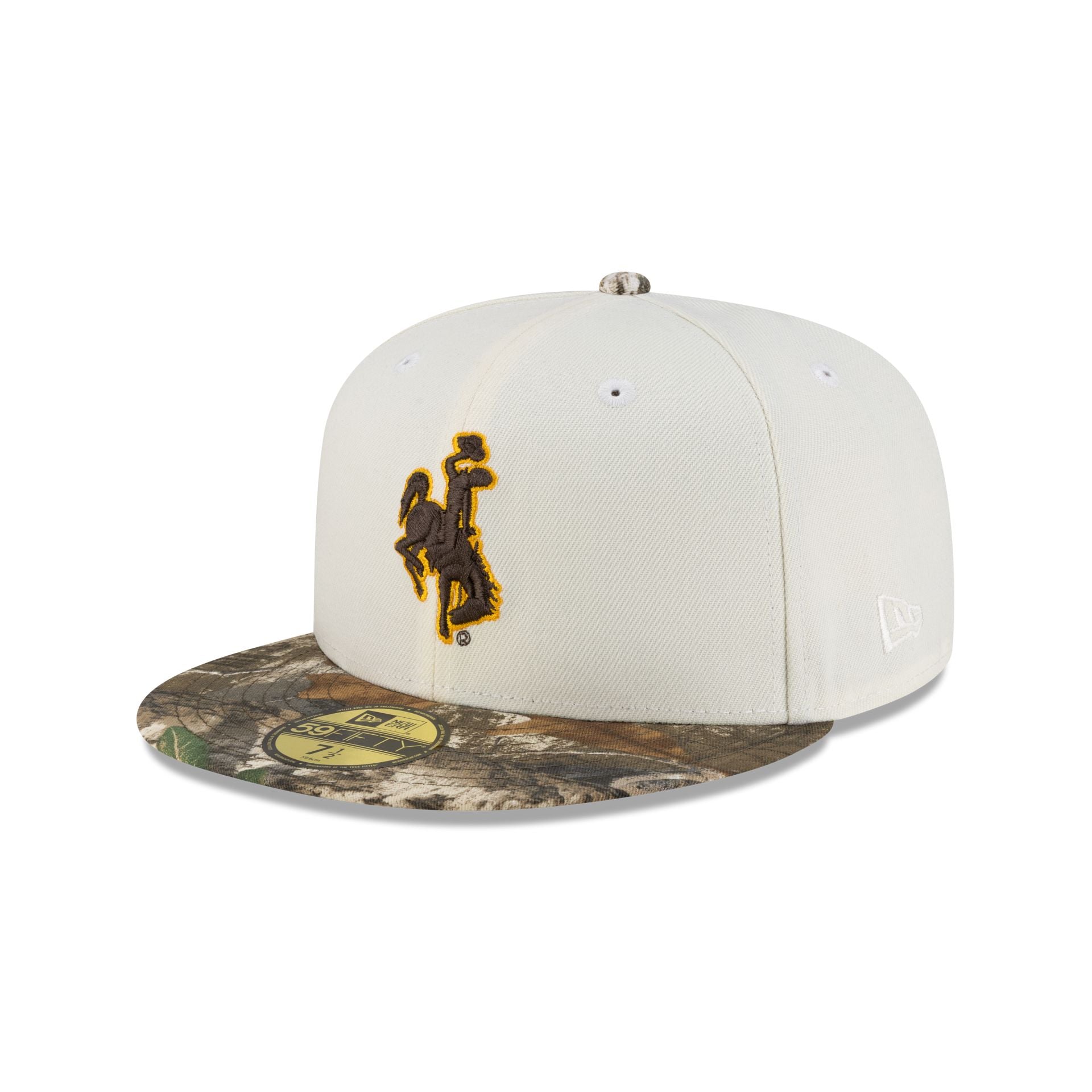 Wyoming Cowboys Chrome Realtree 59Fifty Fitted Hat
