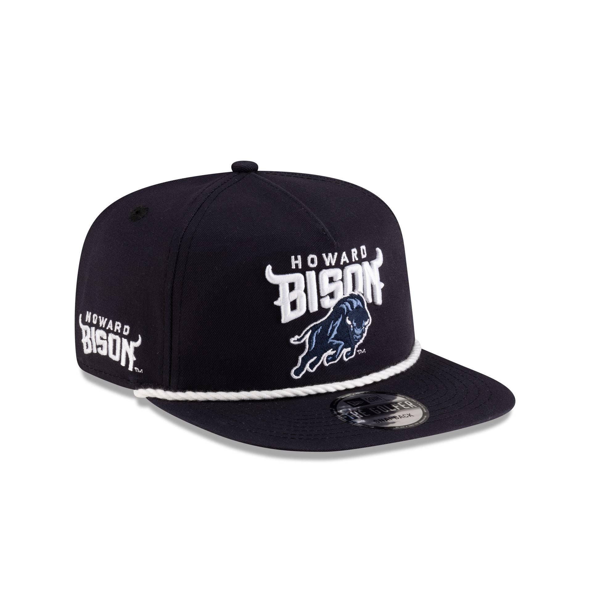Howard Bison Navy Golfer Hat