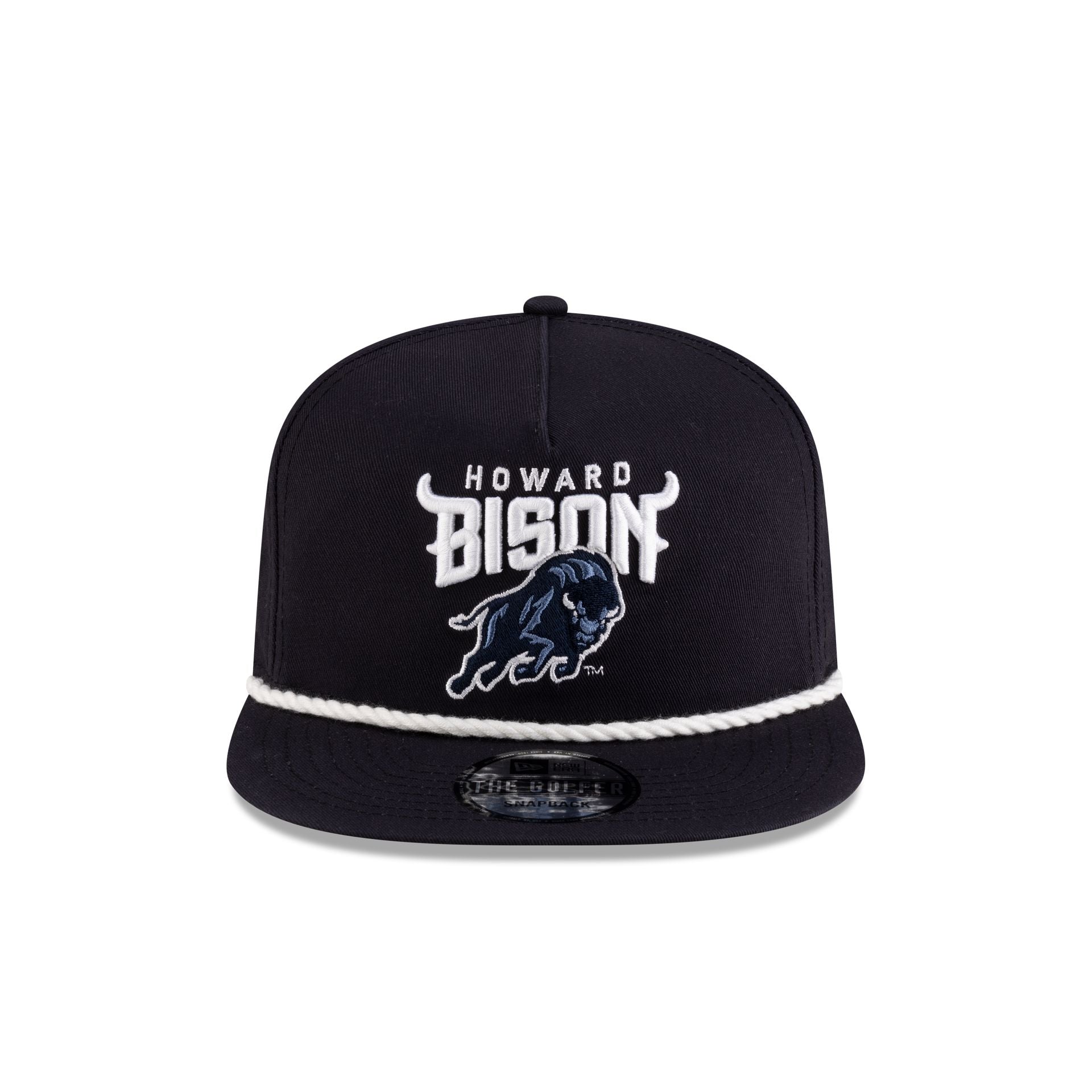Alternative view of Howard Bison Navy Golfer Hat