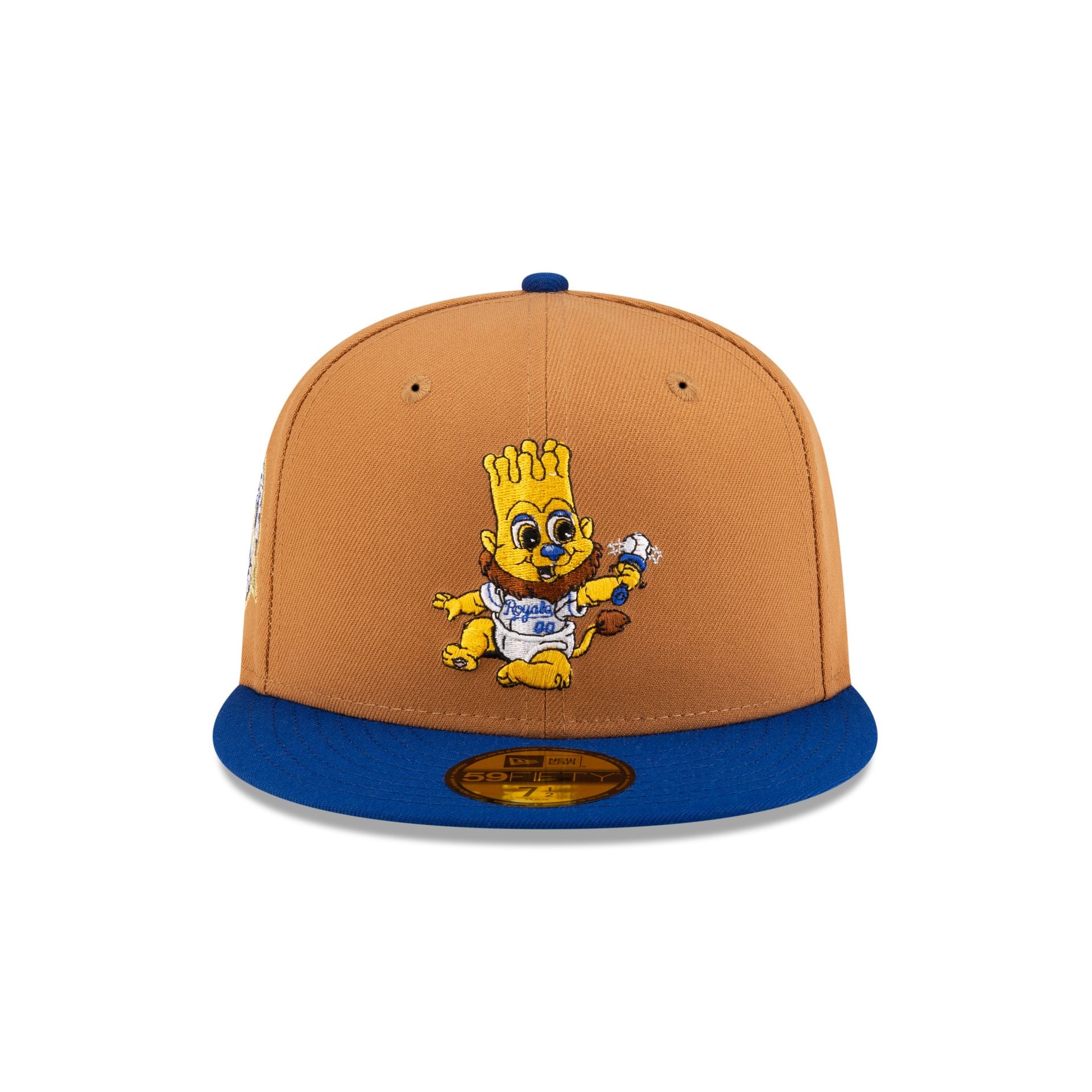 Alternative view of Kansas City Royals Mini Mascot 59Fifty Fitted Hat