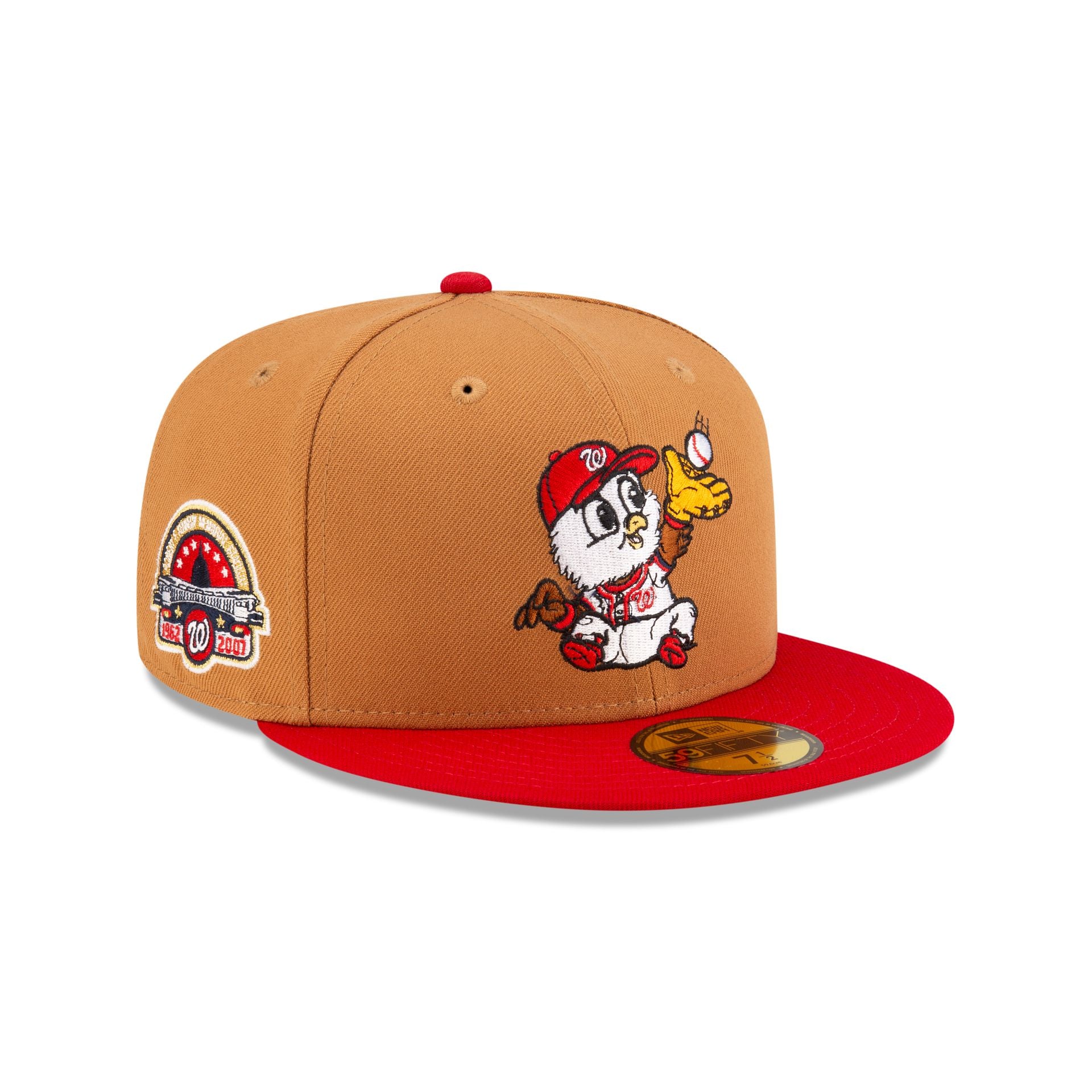 Washington Nationals Mini Mascot 59Fifty Fitted Hat