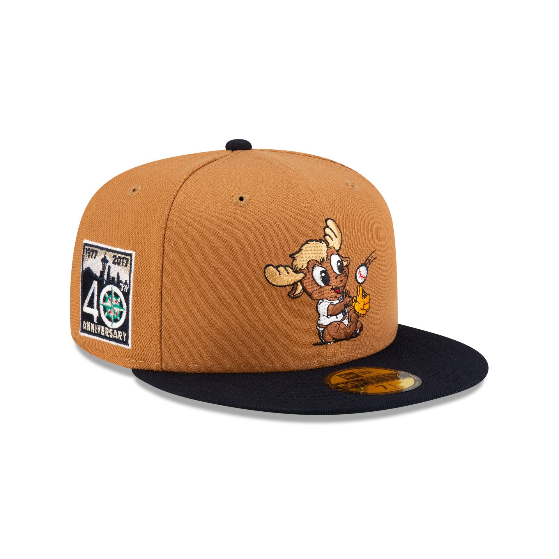 Seattle Mariners Mini Mascot 59Fifty Fitted Hat