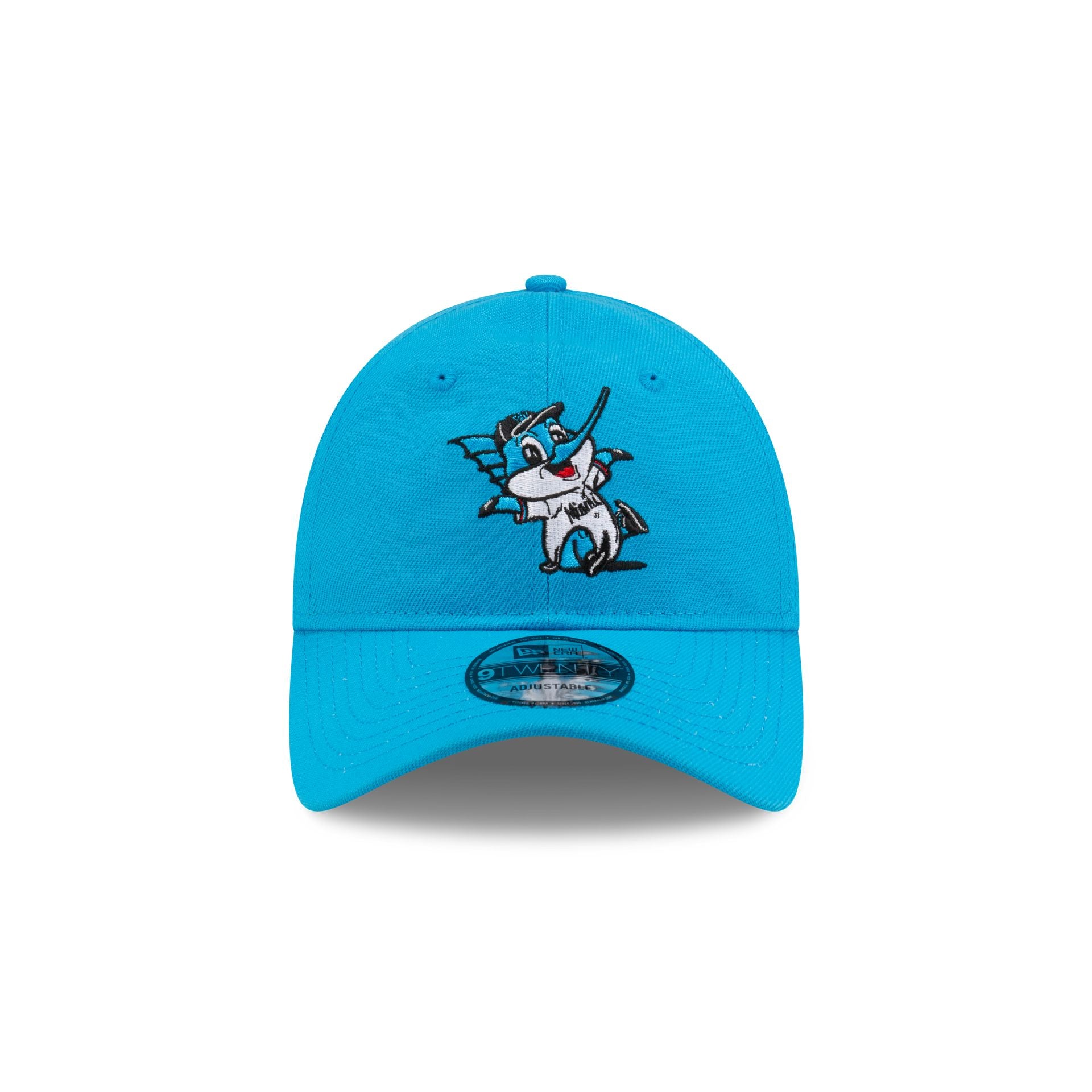 Alternative view of Miami Marlins Mini Mascot 9Twenty Adjustable Hat