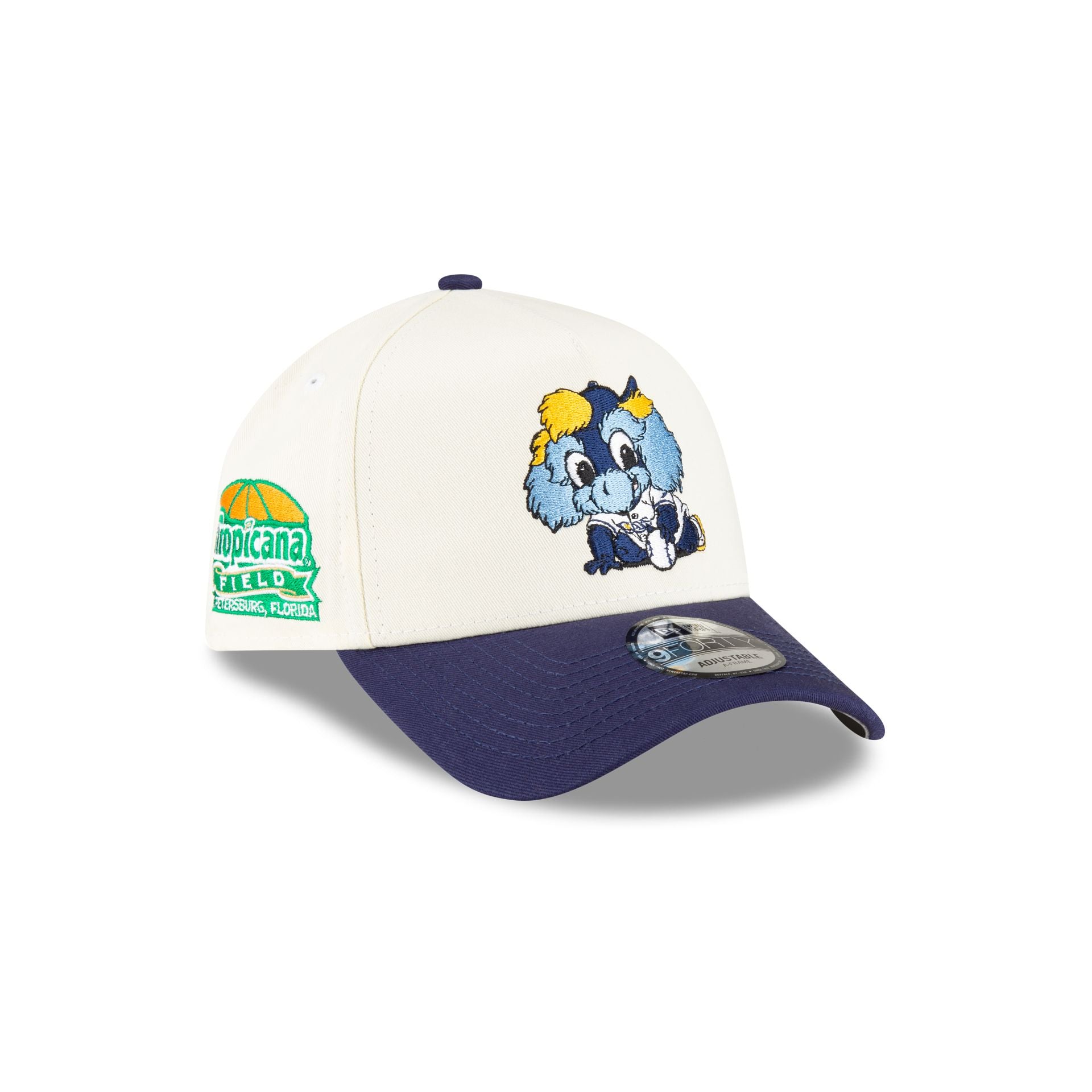 Tampa Bay Rays Mini Mascot 9Forty A-Frame Snapback Hat