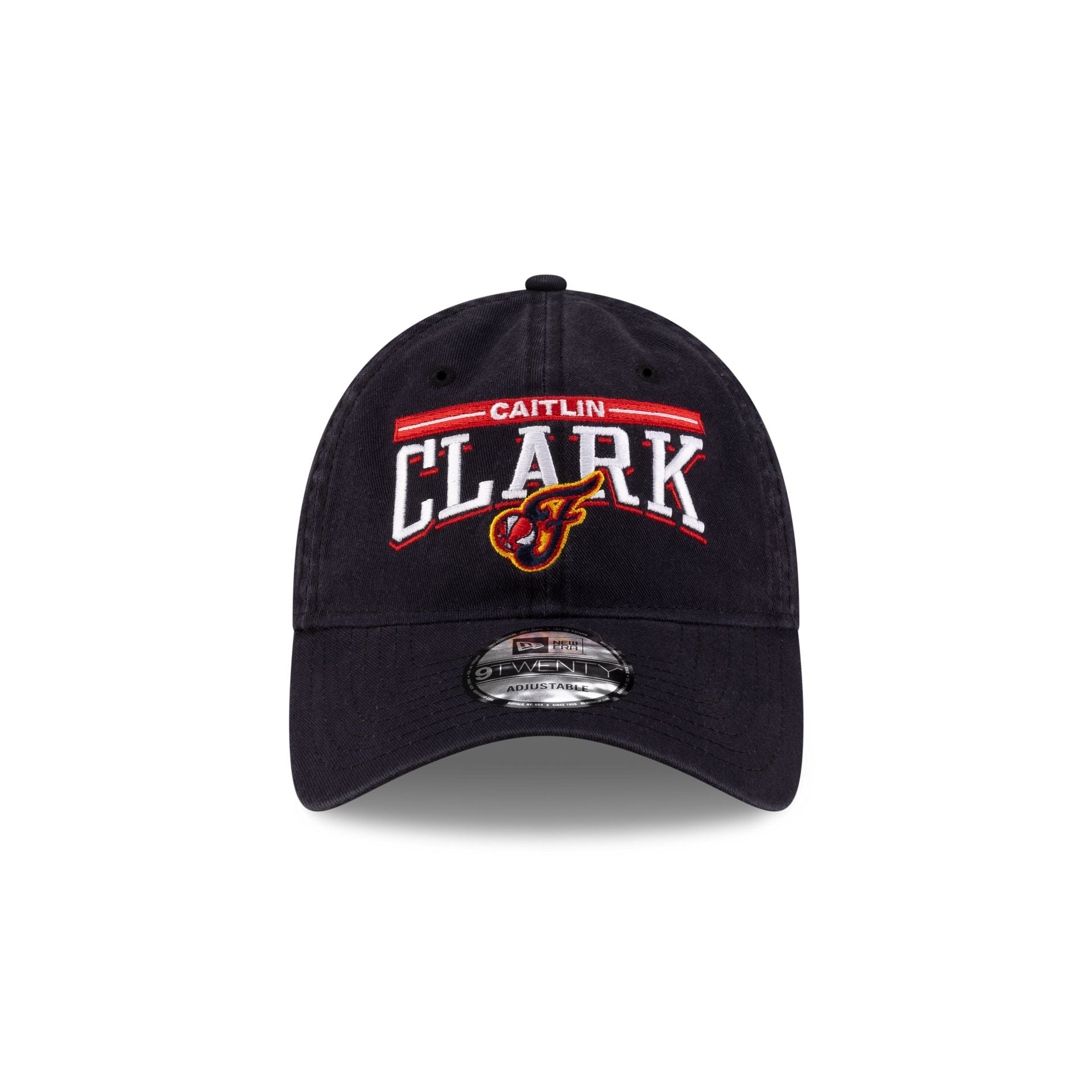 Alternative view of Indiana Fever Caitlin Clark Wordmark Navy 9Twenty Adjustable Hat