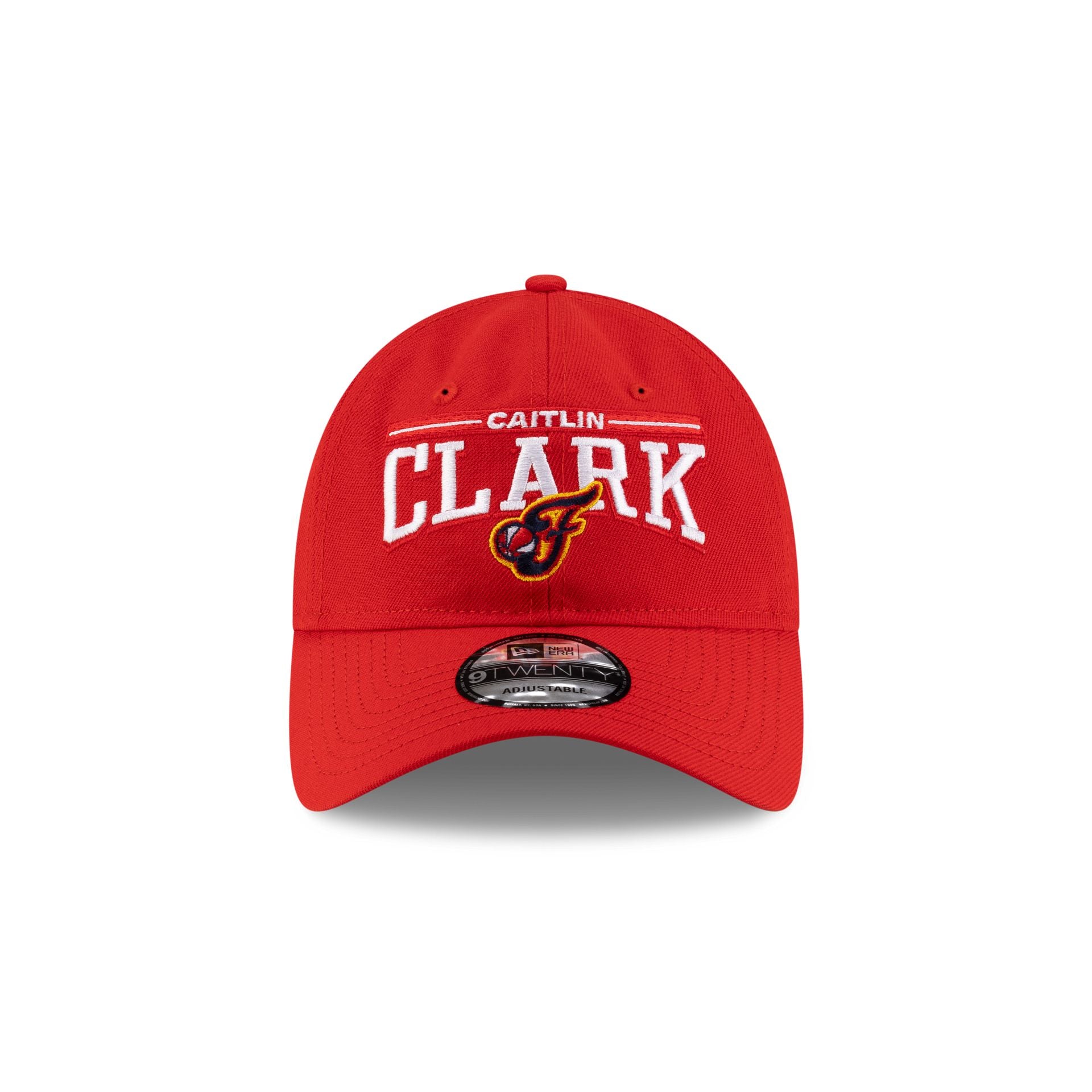Alternative view of Indiana Fever Caitlin Clark Wordmark Red 9Twenty Adjustable Hat