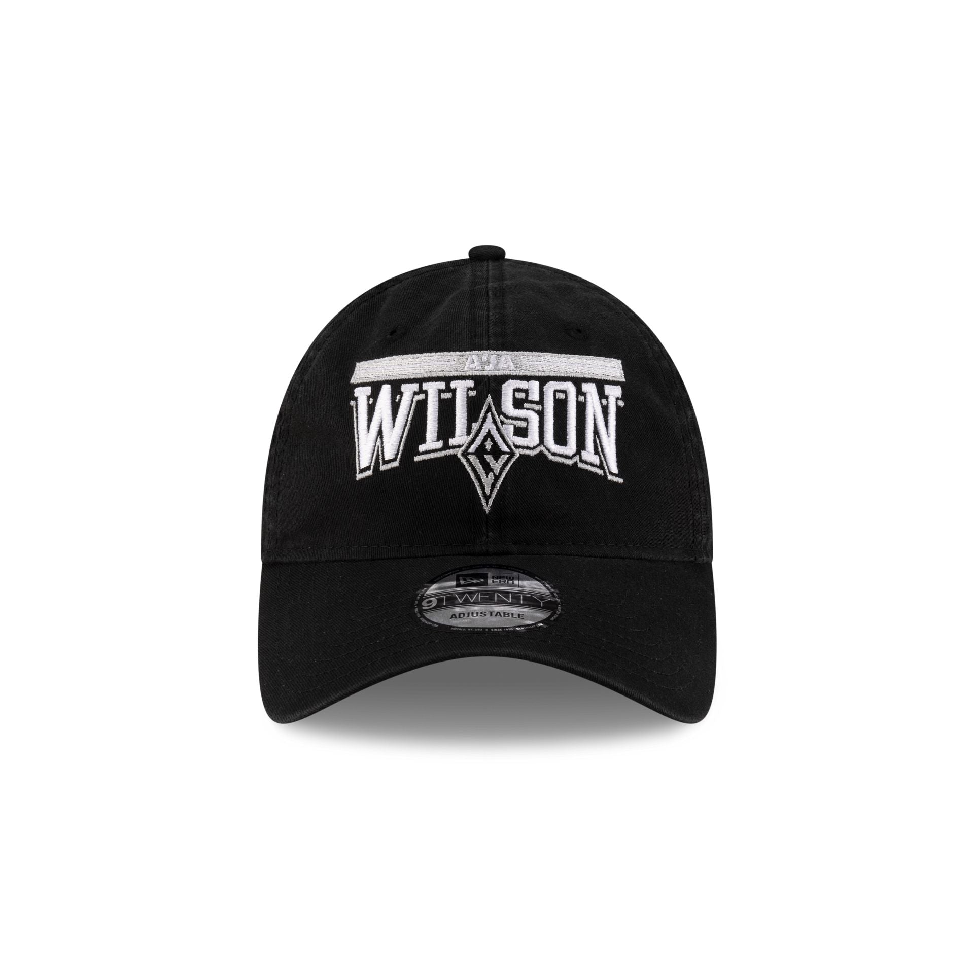 Alternative view of Las Vegas Aces A'ja Wilson Wordmark 9Twenty Adjustable Hat