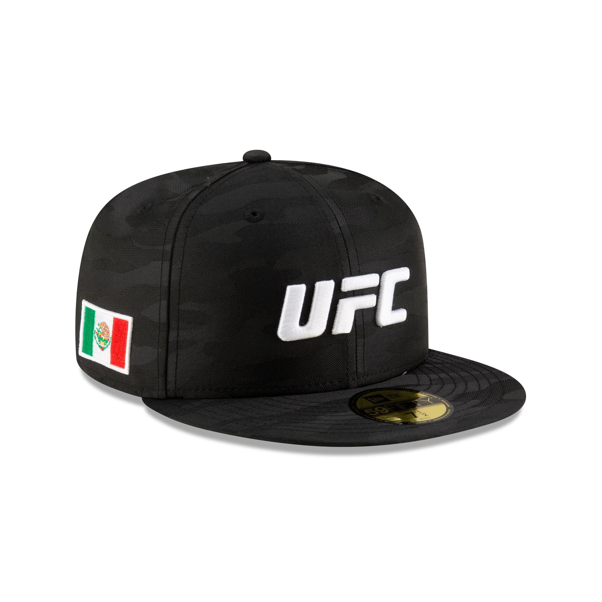 Ufc Mexico Black Camo 59Fifty Fitted Hat