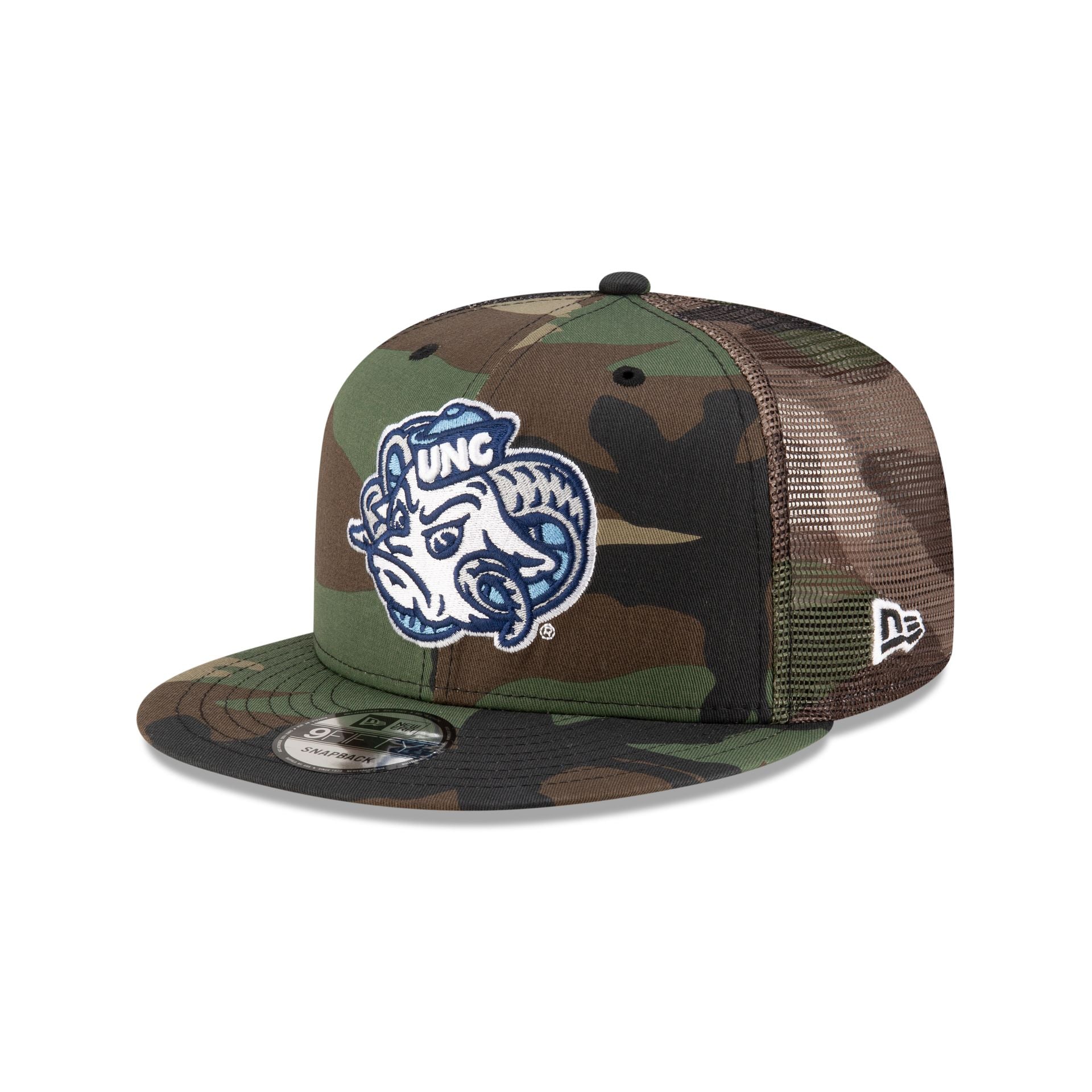 North Carolina Tar Heels Camo 9Fifty Trucker Hat