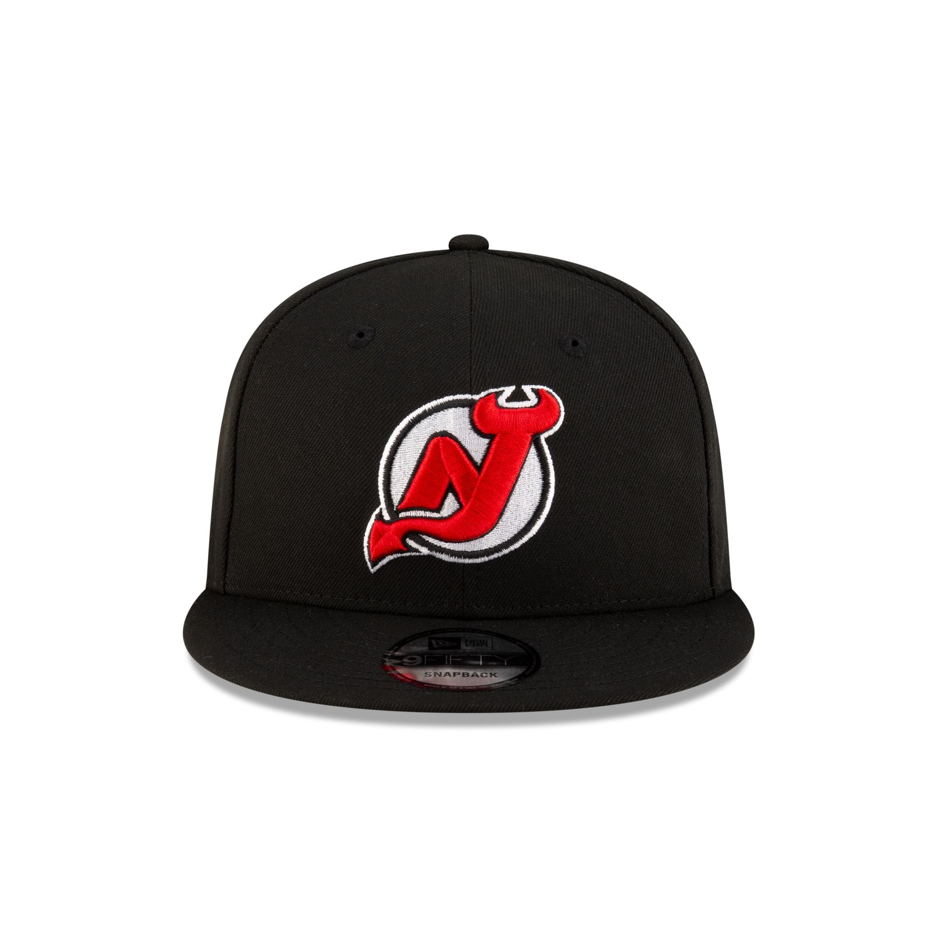 Alternative view of New Jersey Devils Black 9Fifty Snapback Hat