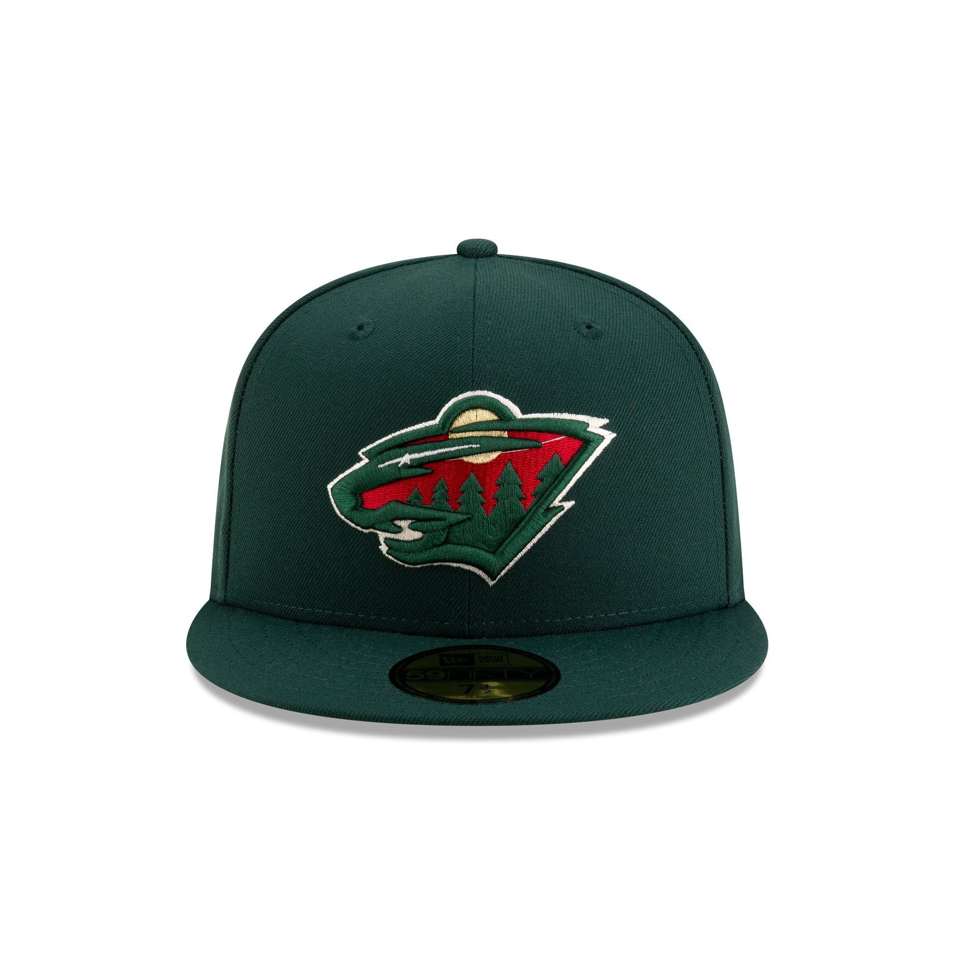 Alternative view of Minnesota Wild Green 59Fifty Fitted Hat