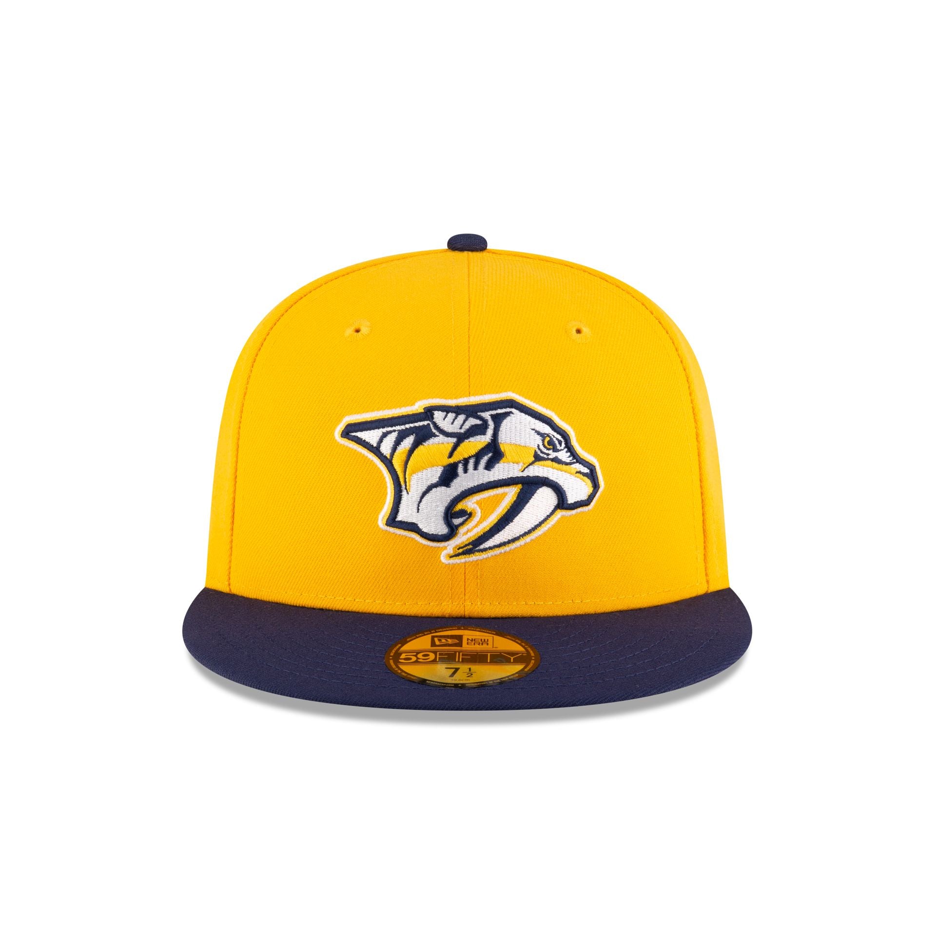 Alternative view of Nashville Predators Yellow 59Fifty Fitted Hat