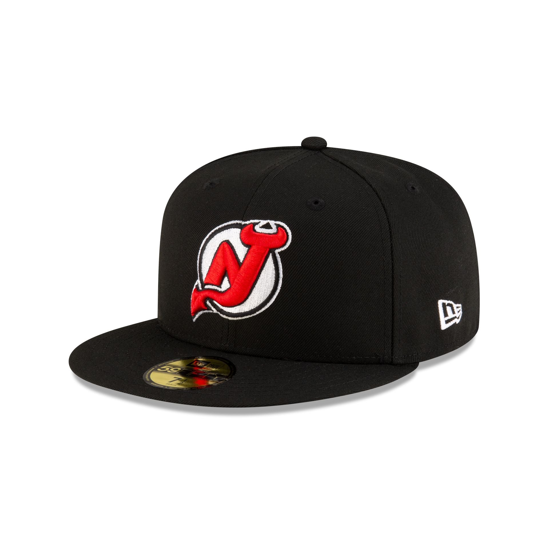 New Jersey Devils Black 59Fifty Fitted Hat