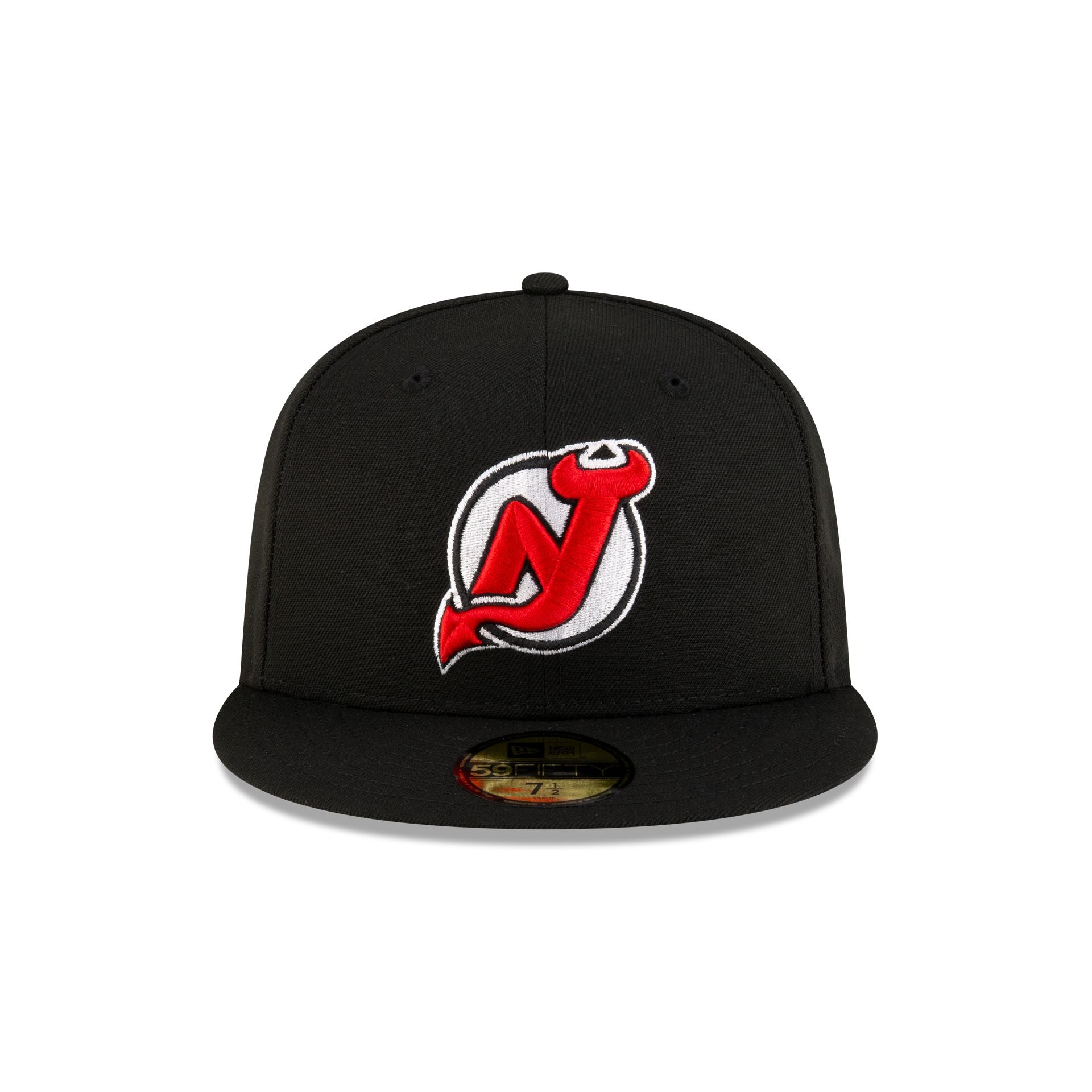 Alternative view of New Jersey Devils Black 59Fifty Fitted Hat
