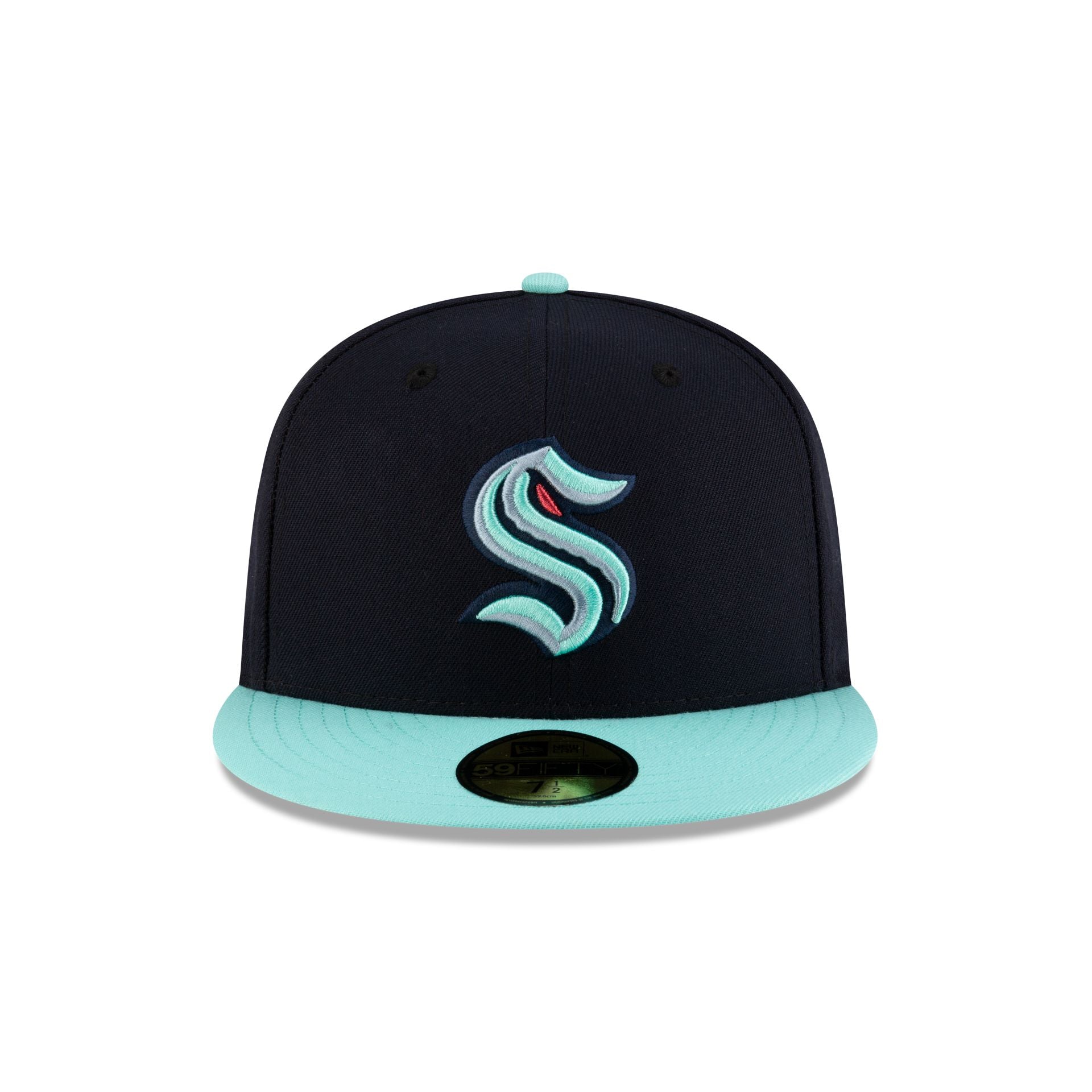 Alternative view of Seattle Kraken Alt 59Fifty Fitted Hat