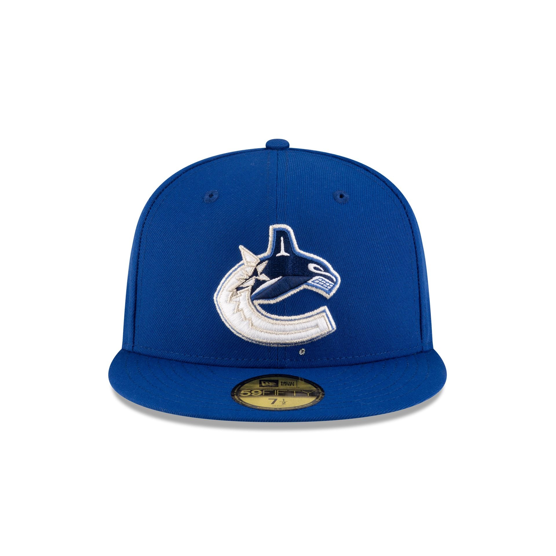 Alternative view of Vancouver Canucks Blue 59Fifty Fitted Hat