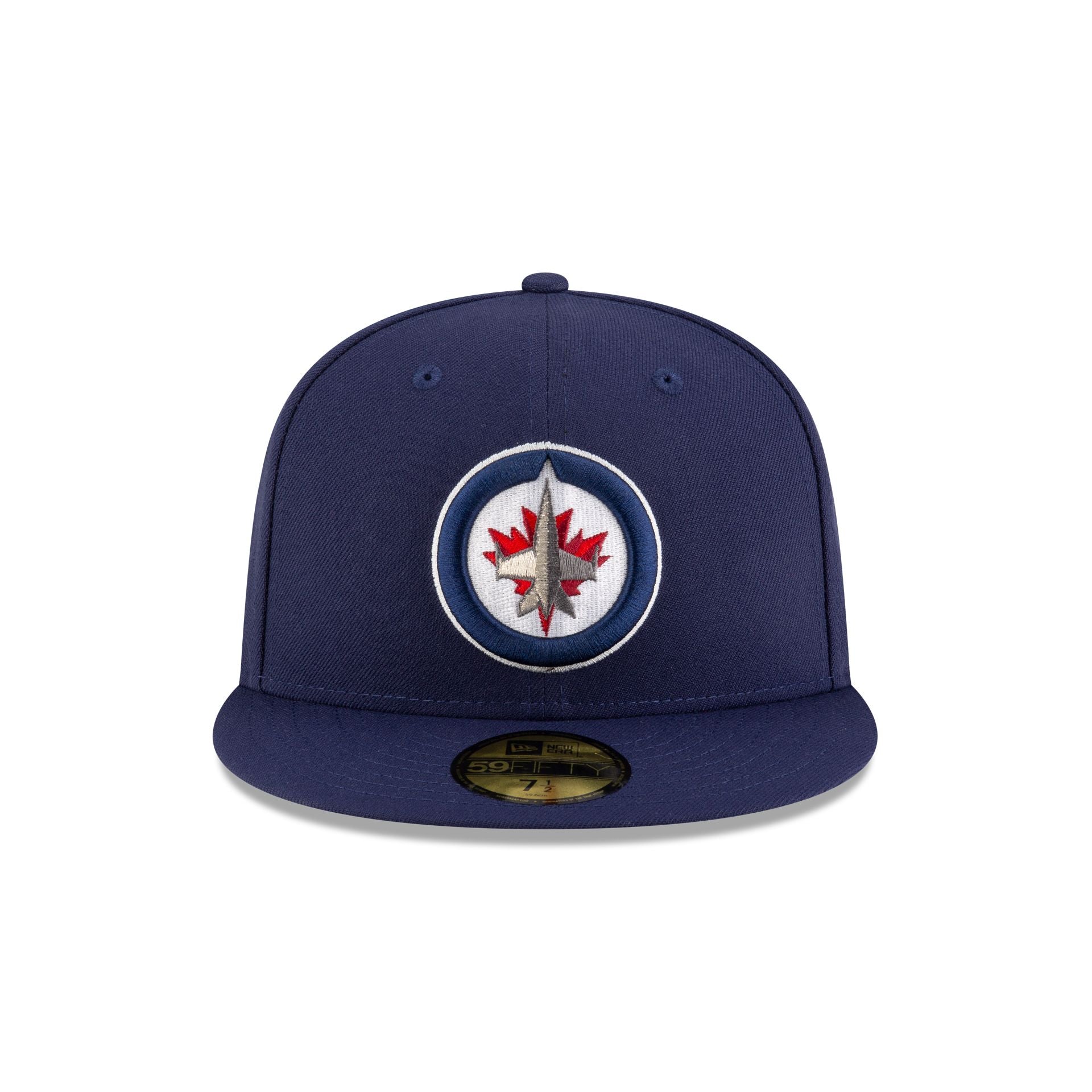 Alternative view of Winnipeg Jets Navy 59Fifty Fitted Hat