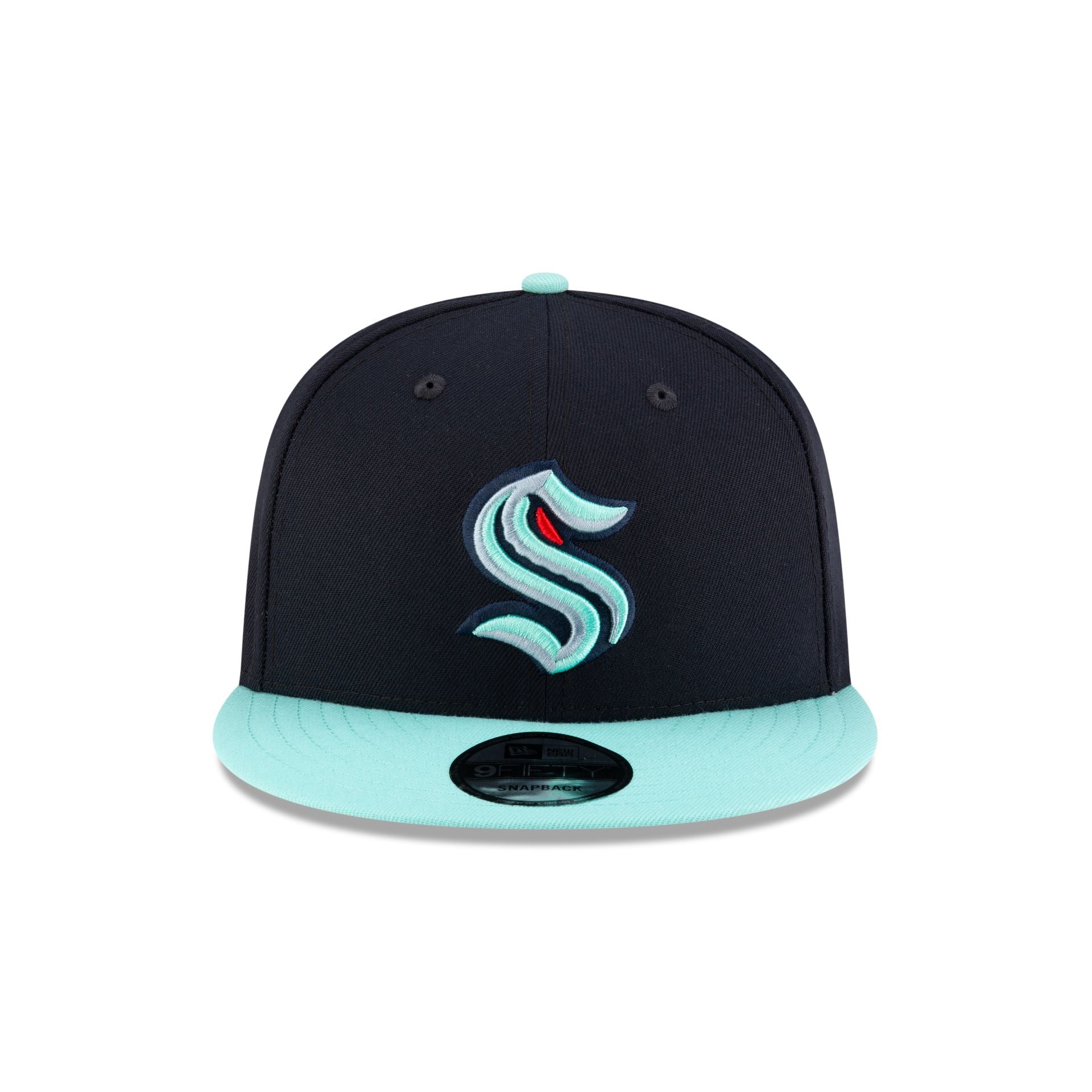 Alternative view of Seattle Kraken Navy 9Fifty Snapback Hat
