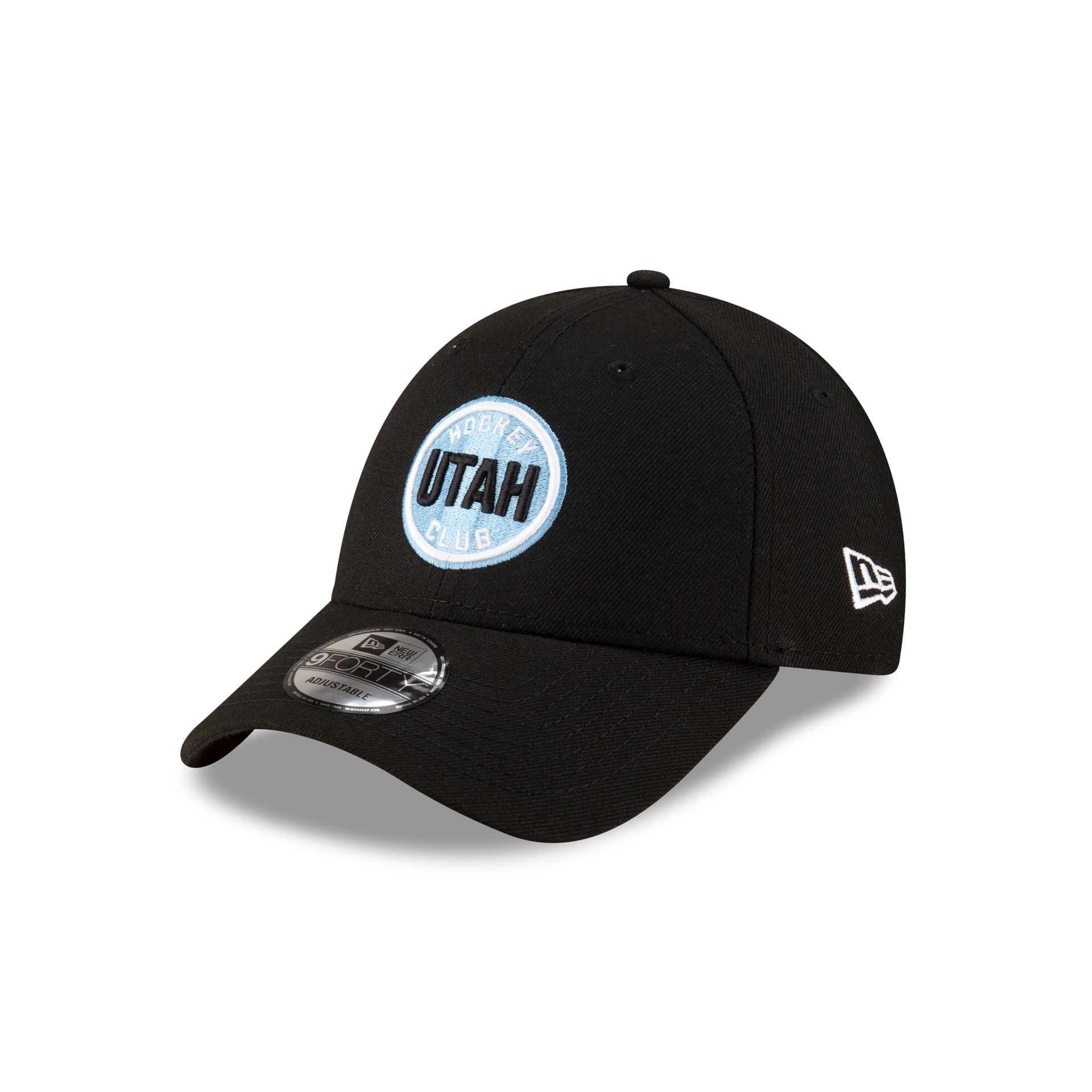 Utah Hockey Club Black 9Forty Adjustable Hat