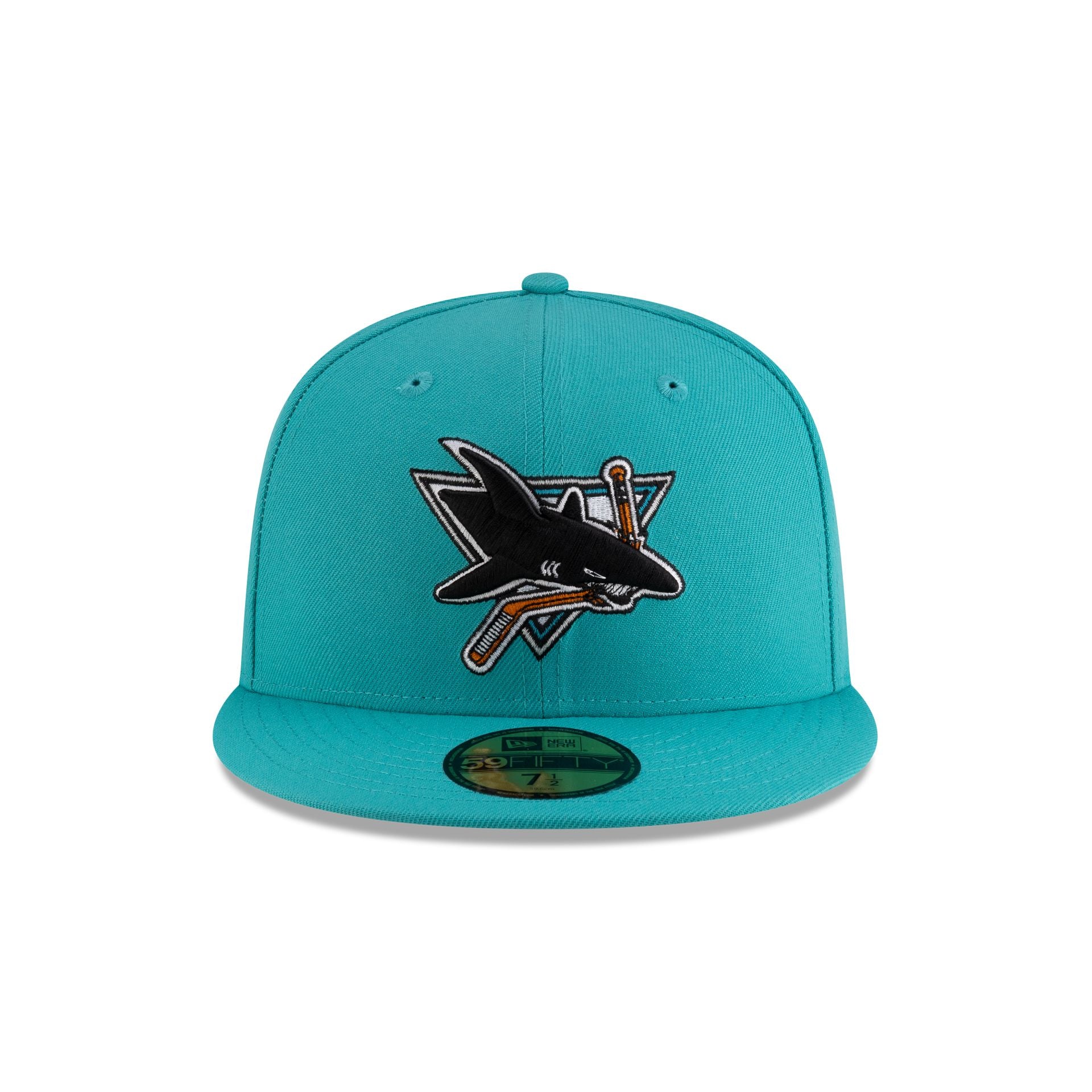 Alternative view of San Jose Sharks Teal 59Fifty Fitted Hat